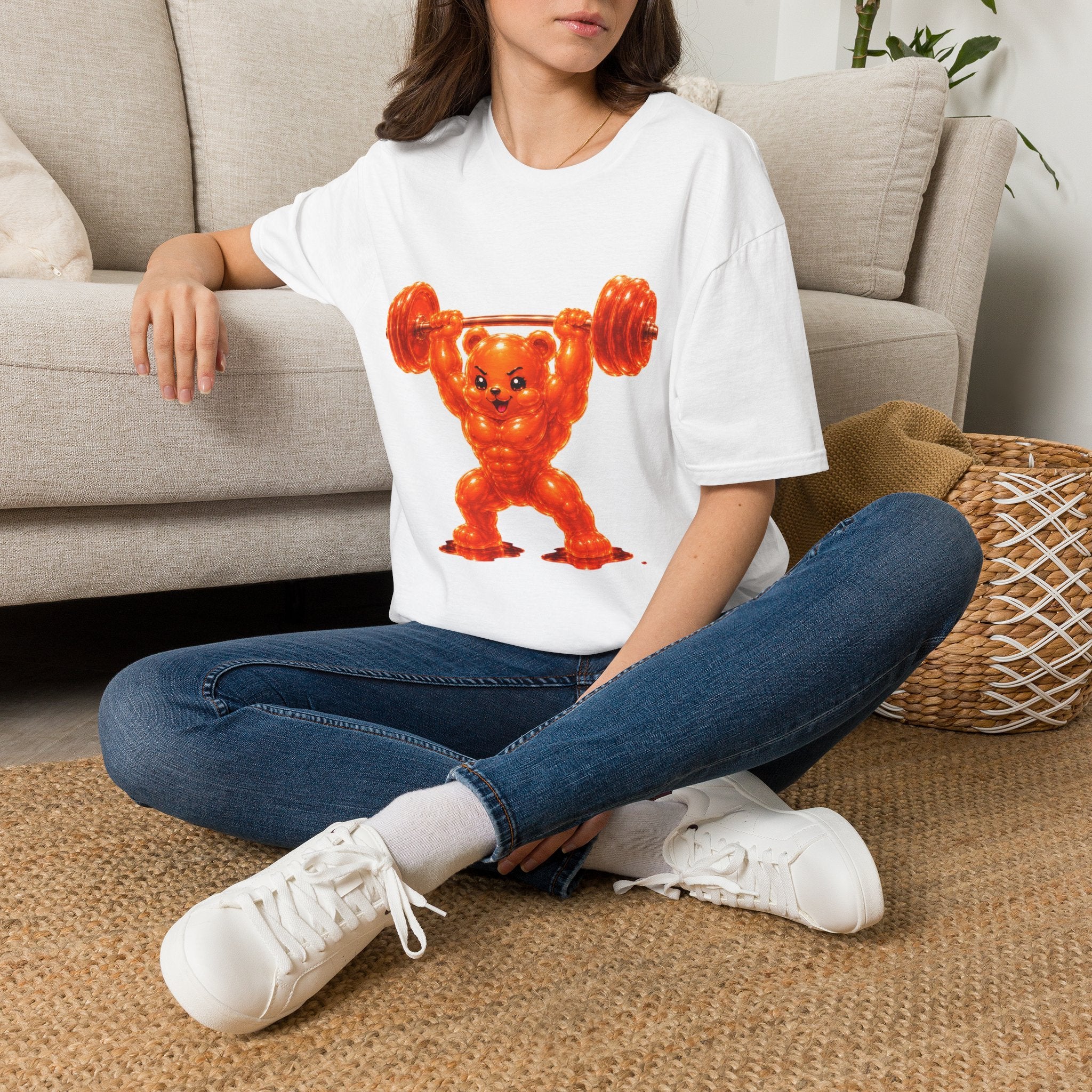 The Shredded Oozy Bear Special Neon Addition- Graphic Shirt