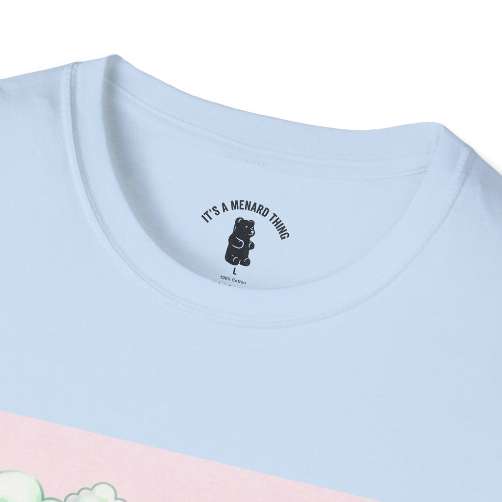 Green Teddy Bear Nature Tee — Cute Eco-Garden Graphic T-Shirt