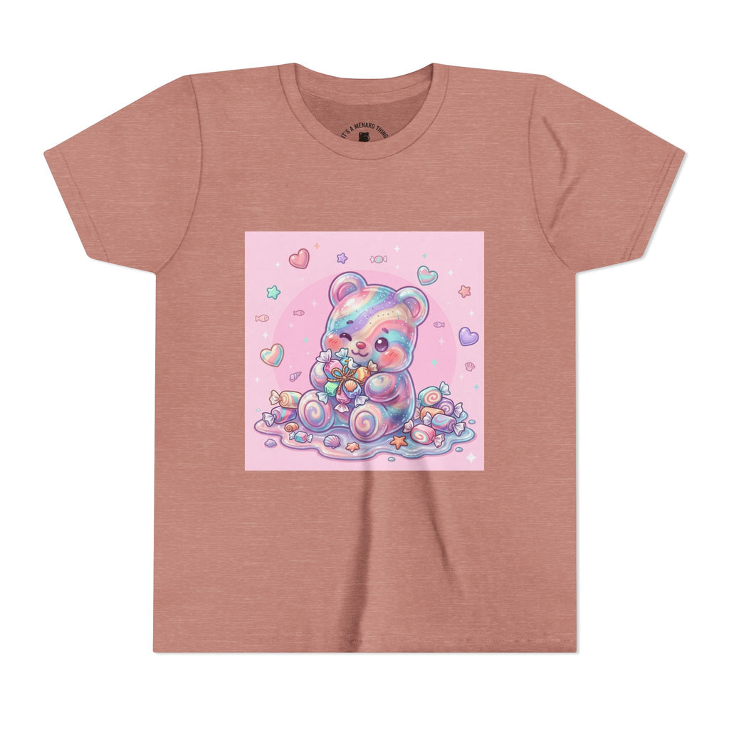 Salt Water Taffy Gooey Gummy Bear Cute Kids T-Shirt