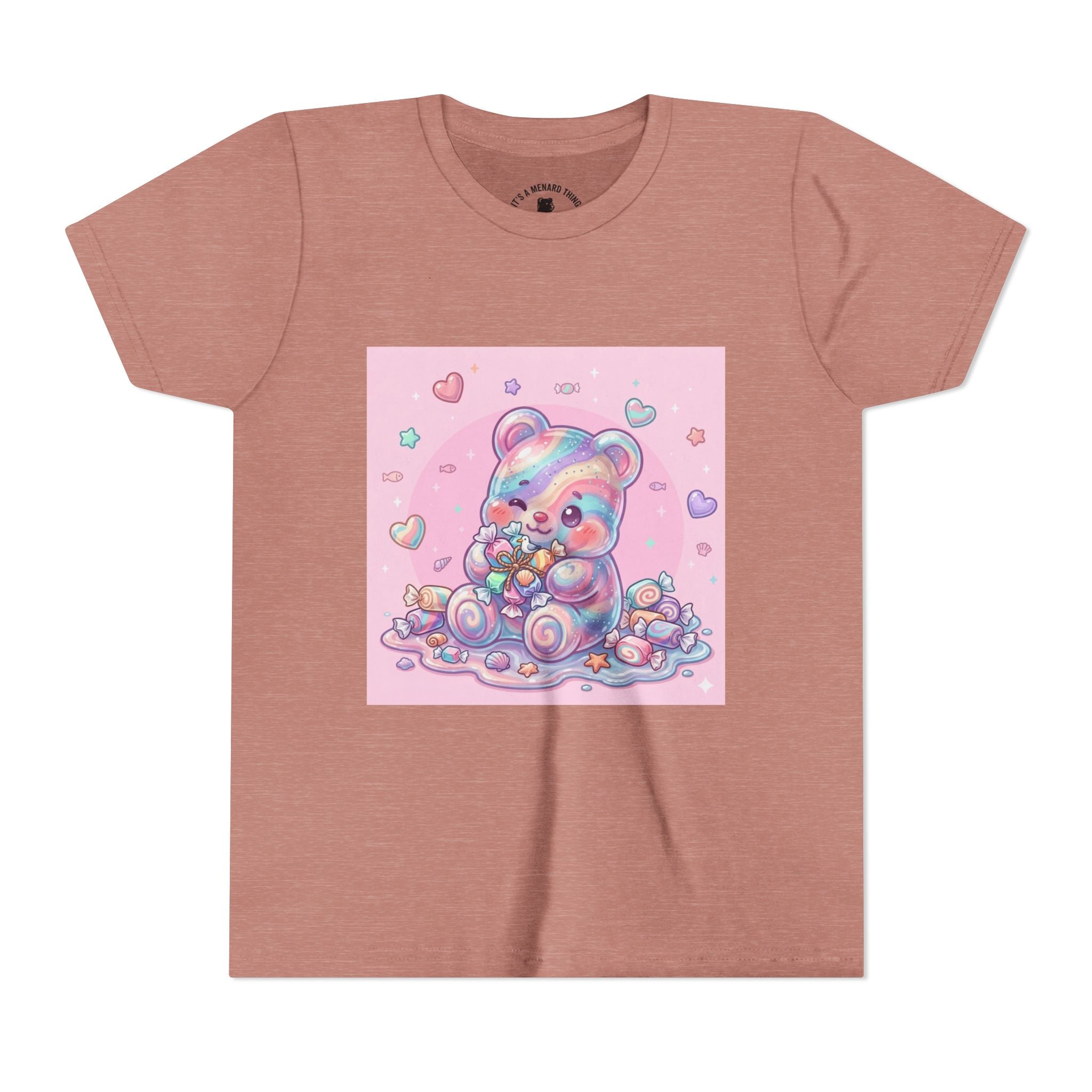 Salt Water Taffy Gooey Gummy Bear Cute Kids T-Shirt