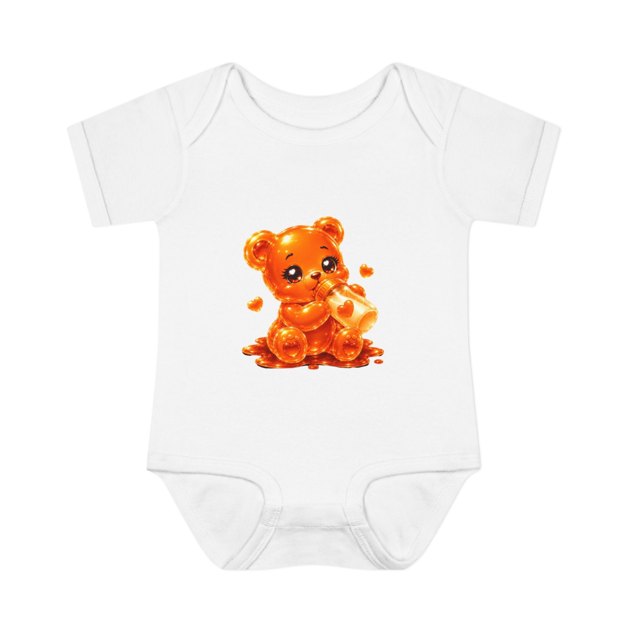 Snack Time, Oozy Baby Gummy Bear Cutie Special Addition- Graphic Onesie