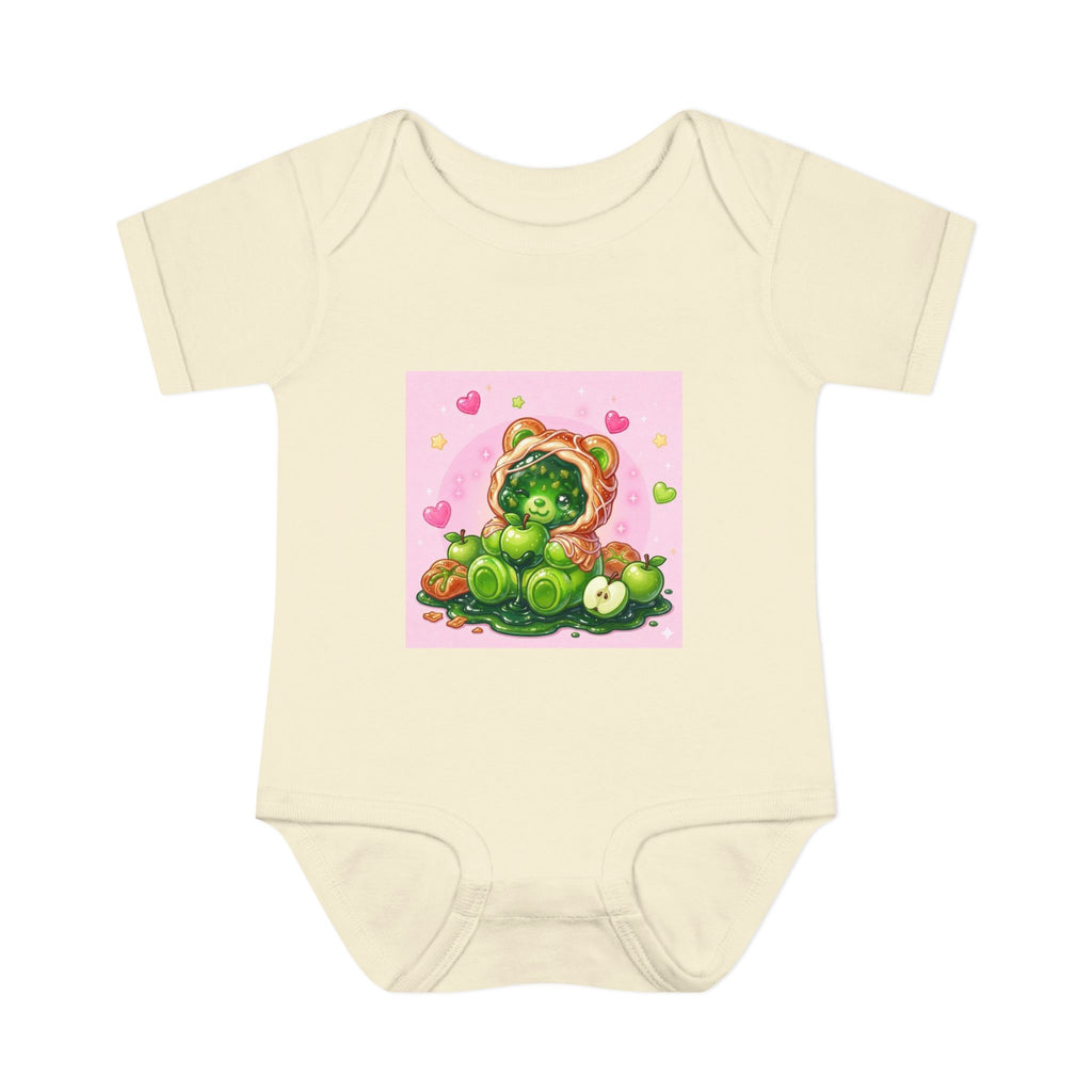 Green Apple Danish Gooey Gummy Bear in Puff PJs
