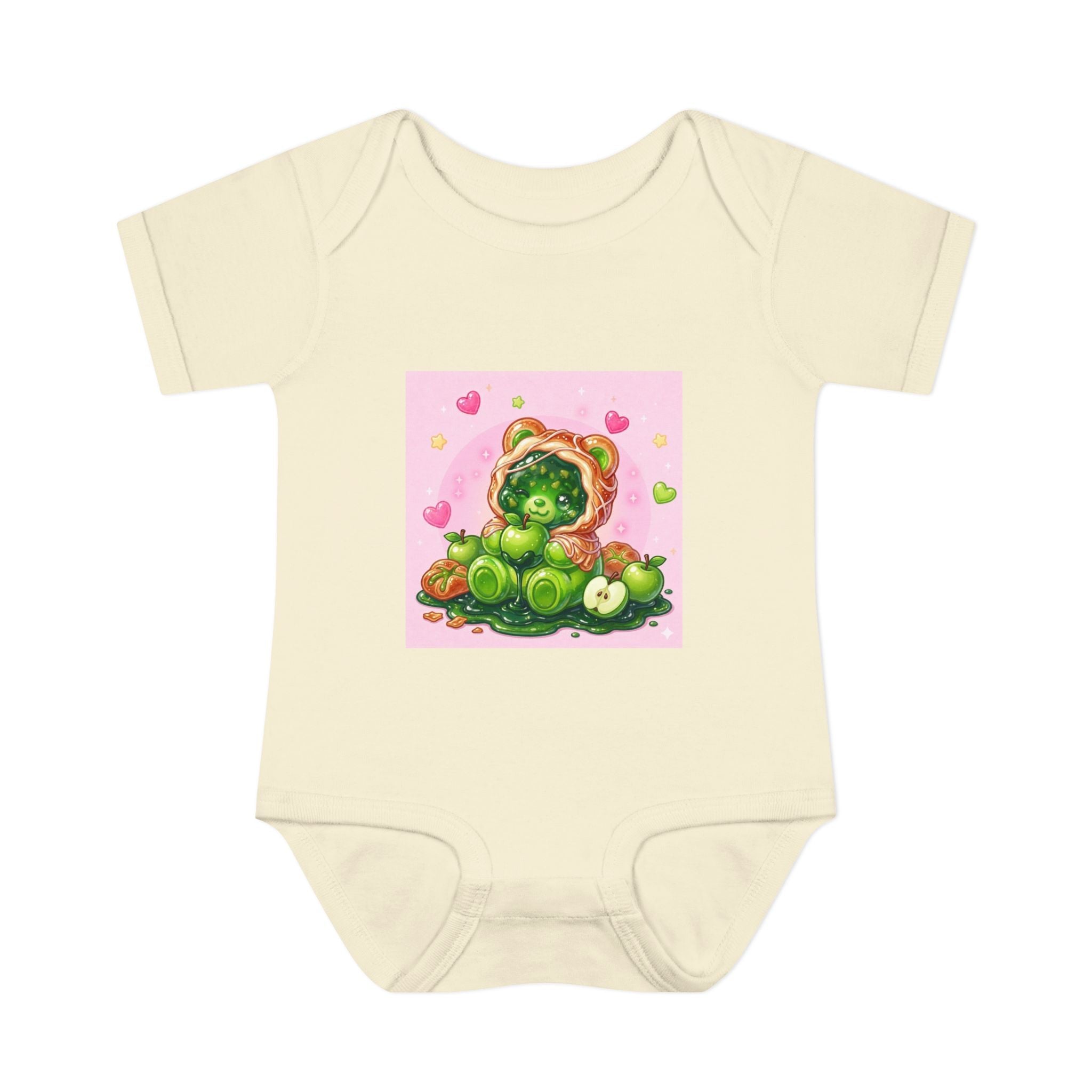 Green Apple Danish Gooey Gummy Bear in Puff PJs