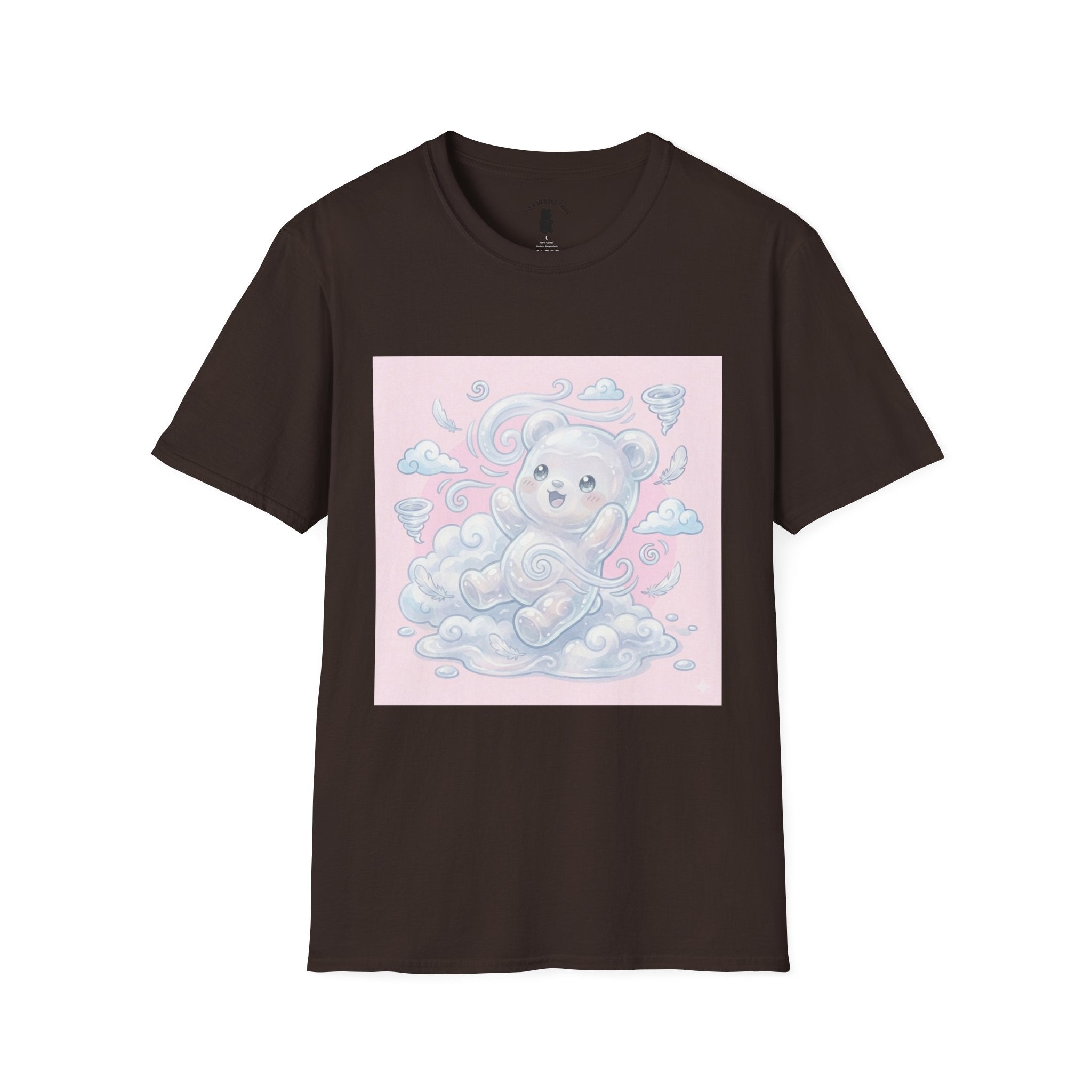 Elemental, Air White Gooey Gummy Bear — Pastel Graphic Tee