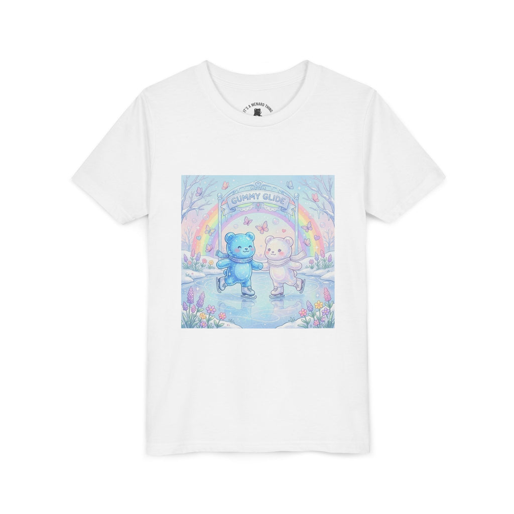 Ice Skating Gooey Gummy Bears- Youth T-Shirt