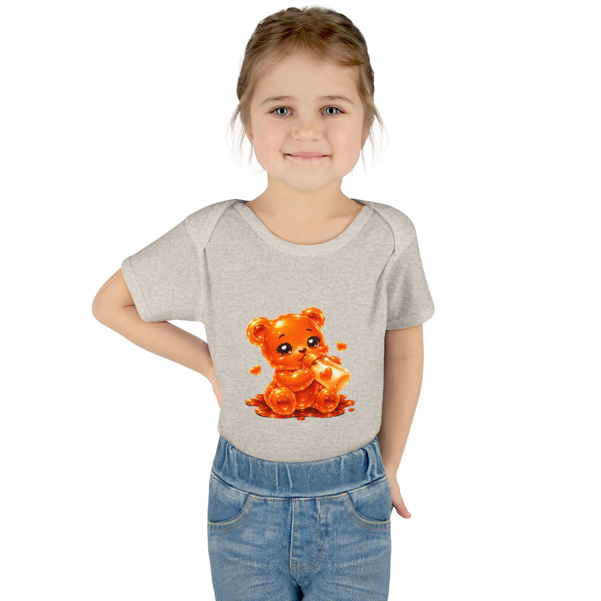 Snack Time, Oozy Baby Gummy Bear Cutie Special Addition- Graphic Onesie