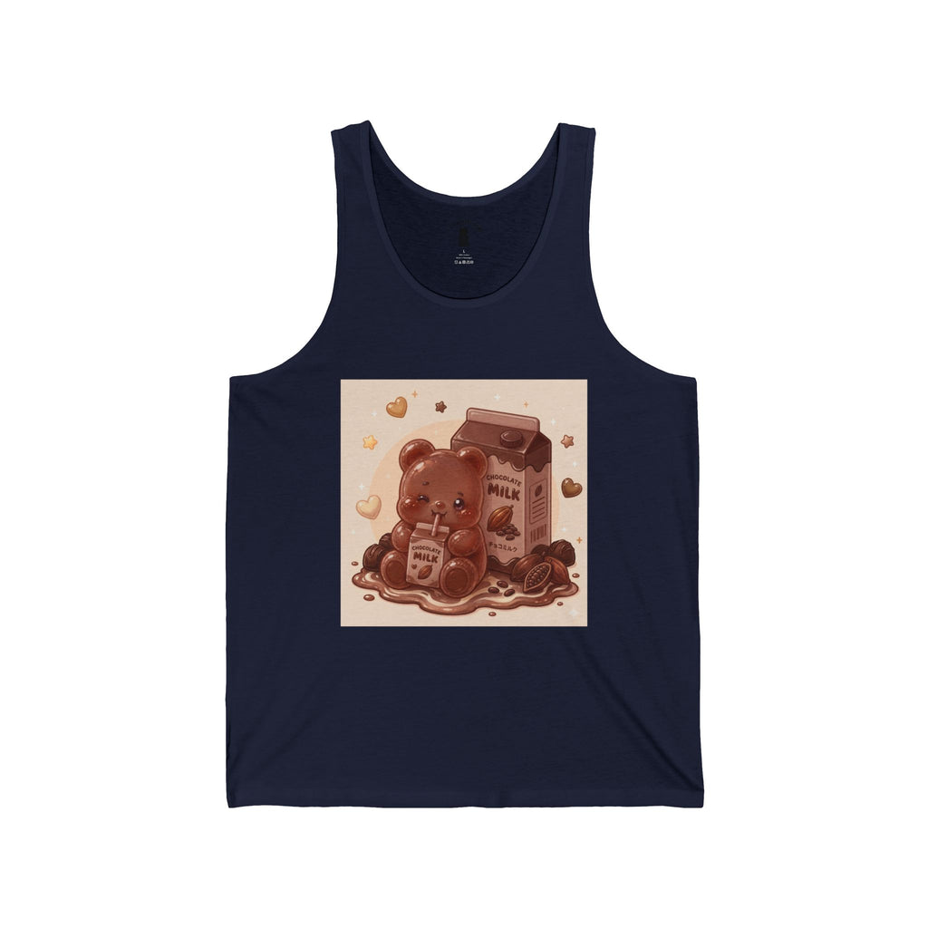 Chocolate Milk & Coco Beans Gooey Gummy Bear — Cute Graphic Tank