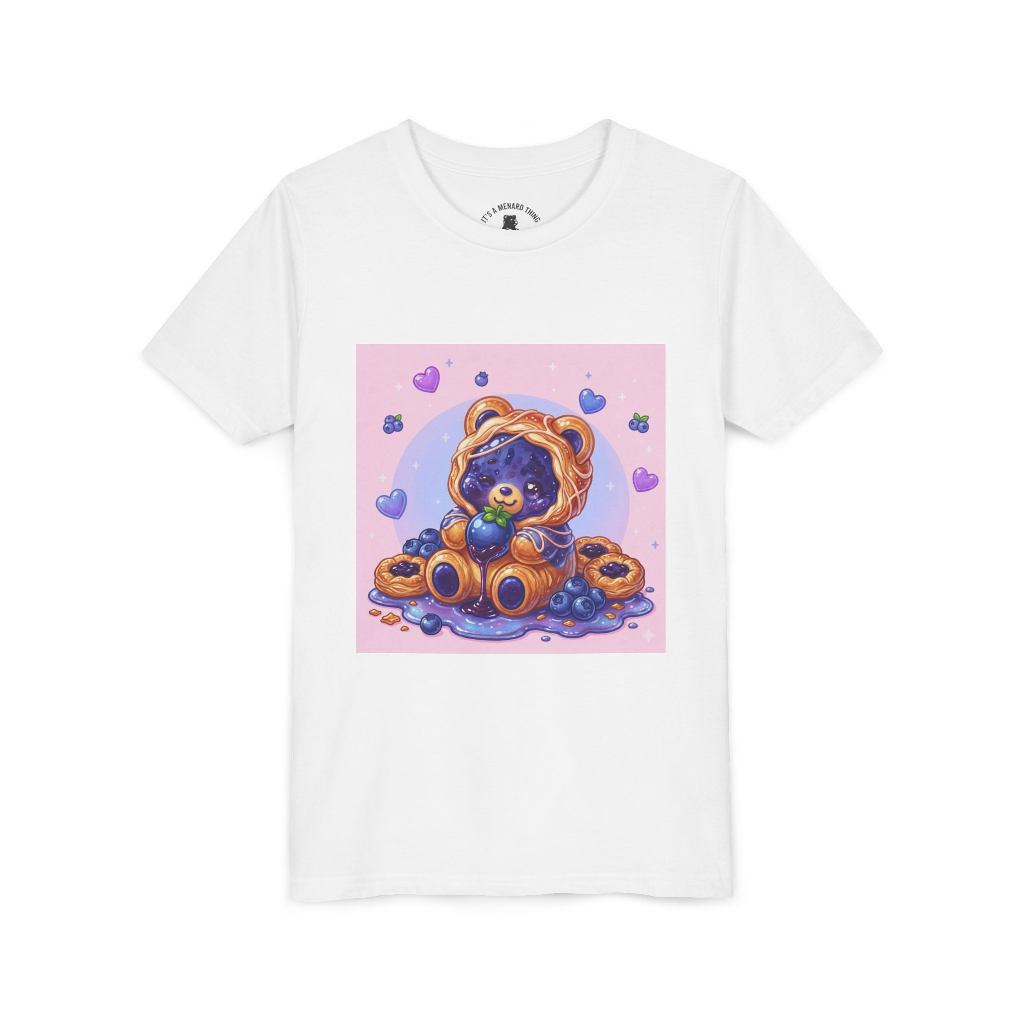 Blueberry Danish Gooey Gummy Bear T-Shirt