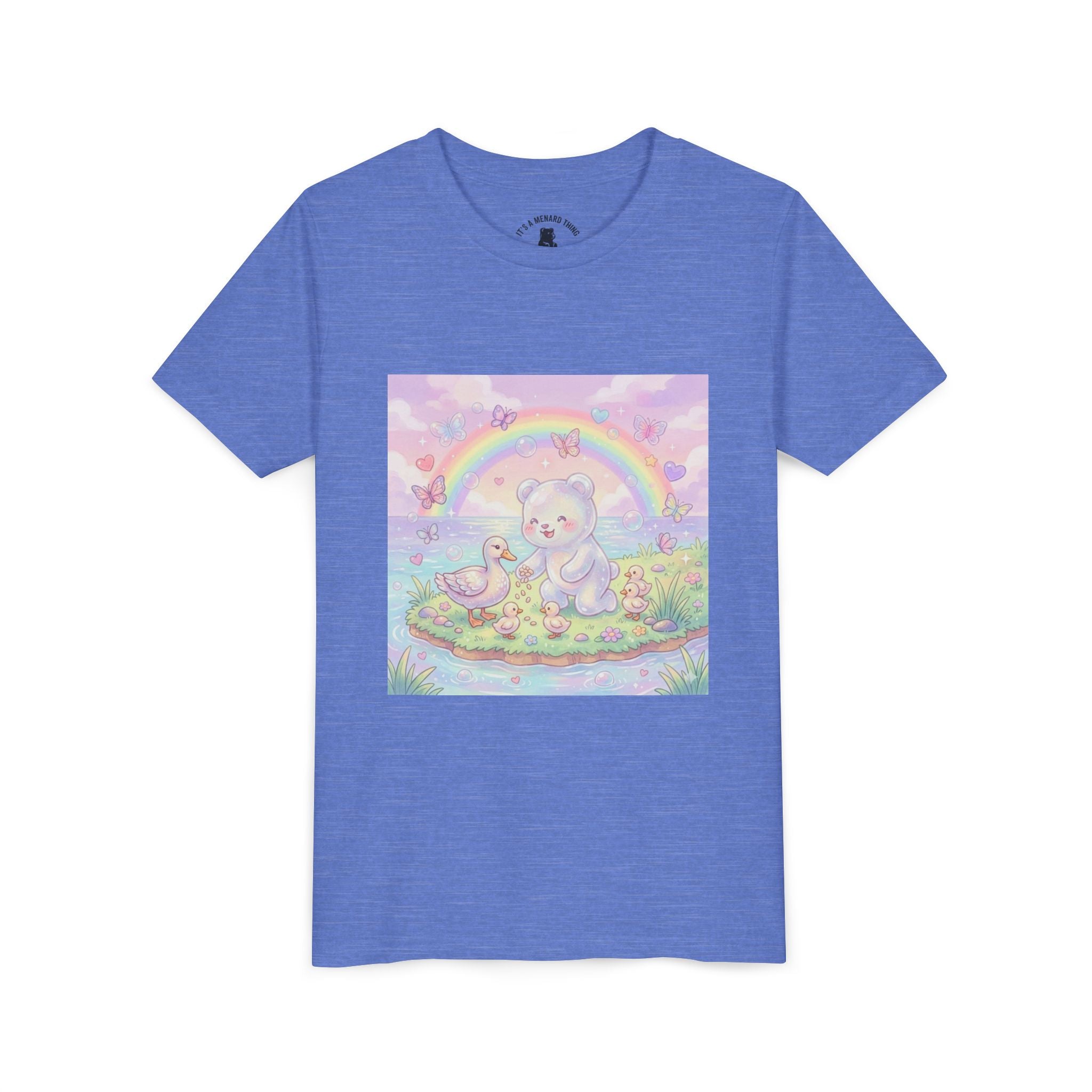 Duck Feeding, Gooey Gummy Friend- Graphic T-Shirt