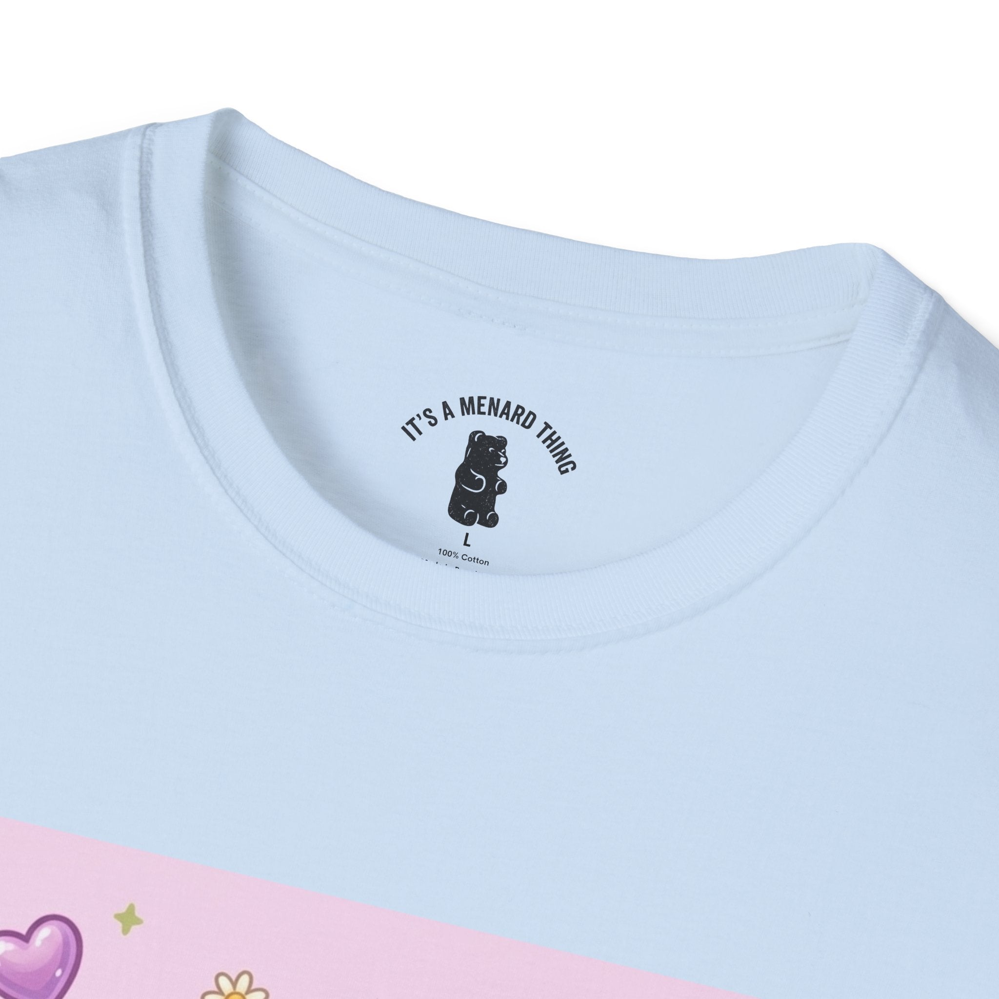 Cute Honey Herbal Tea Gooey Gummy Bear — Kawaii Graphic T-Shirt