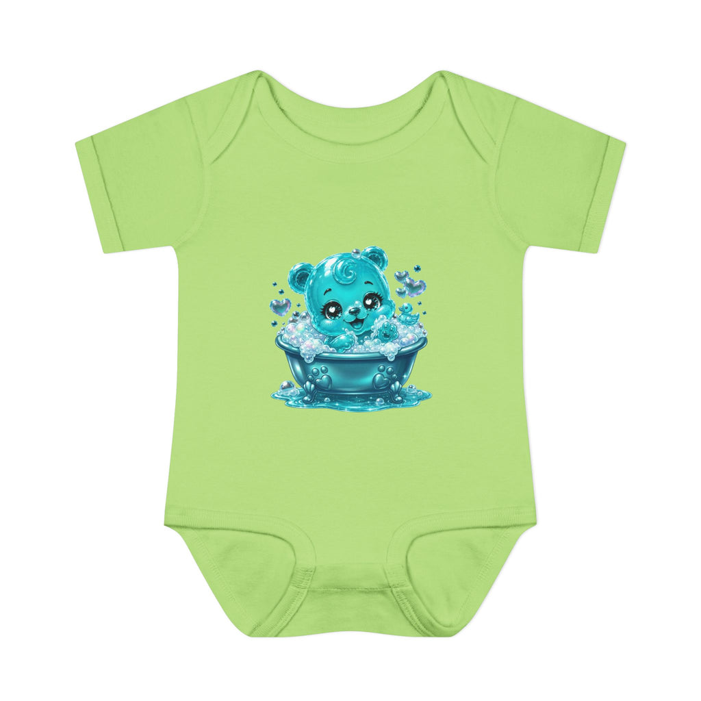 Adorable Bubble Bath Oozy Baby Gummy Bear Cutie Addition- Graphic Onesie