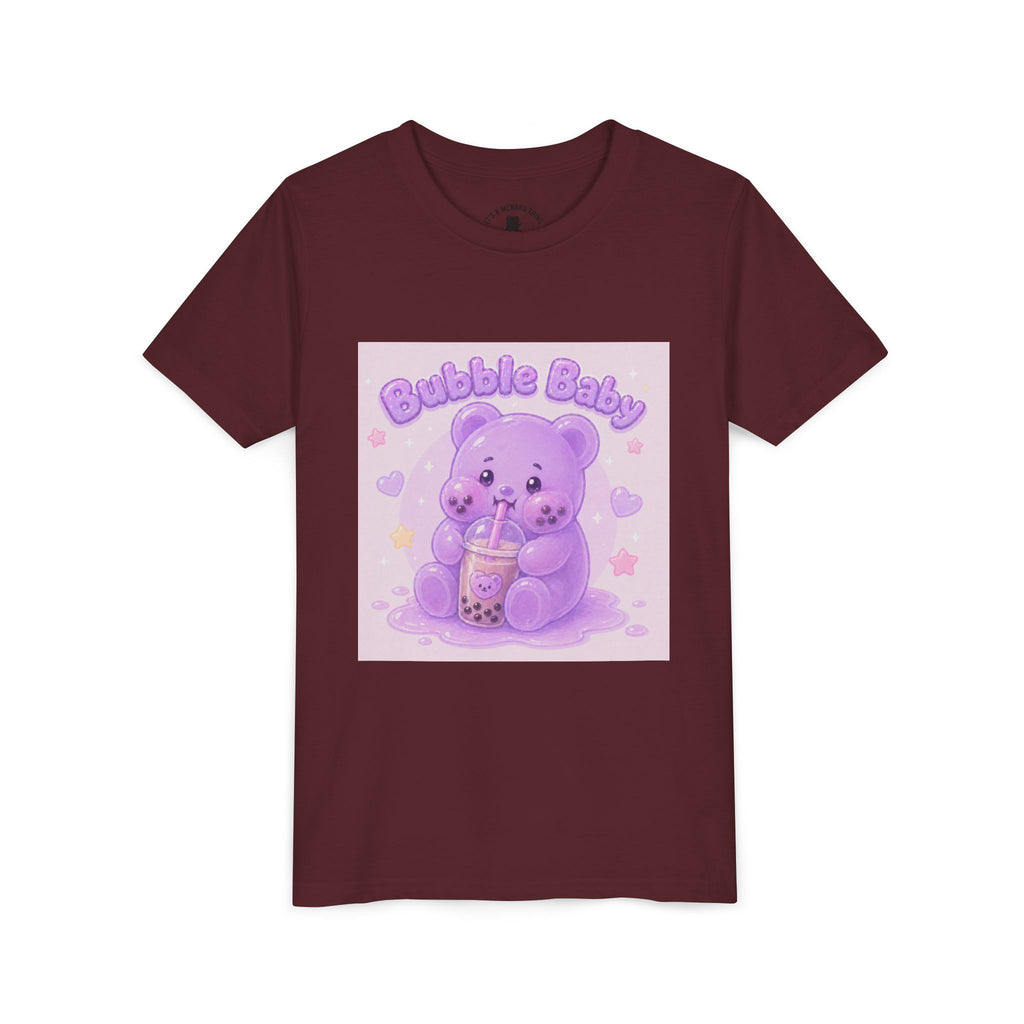 'Bubble Baby' Gooey Gummy Bear Boba Milk Tea Graphic