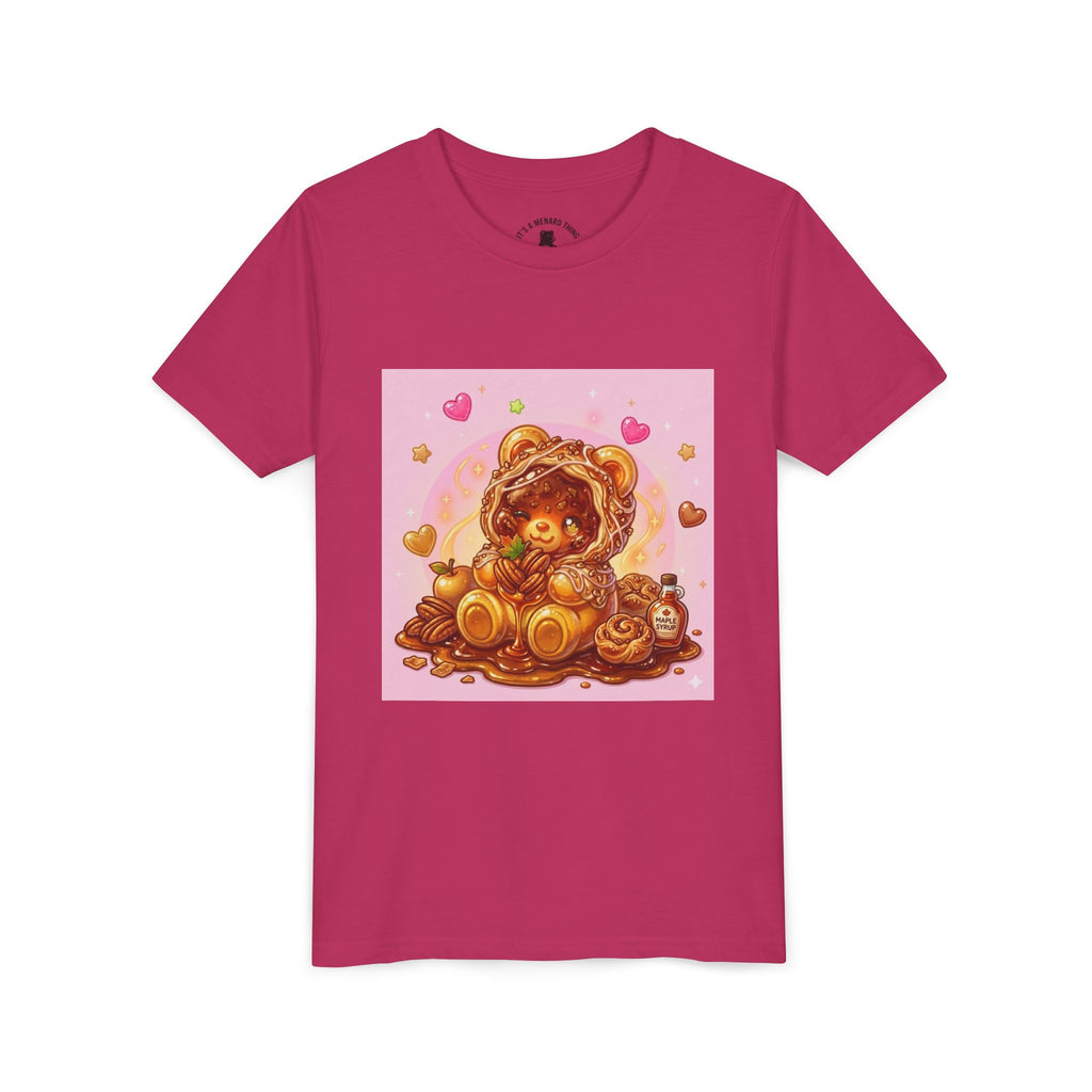Cinnamon, Butter & Pecan Danish Gooey Gummy Bear Youth T-Shirt