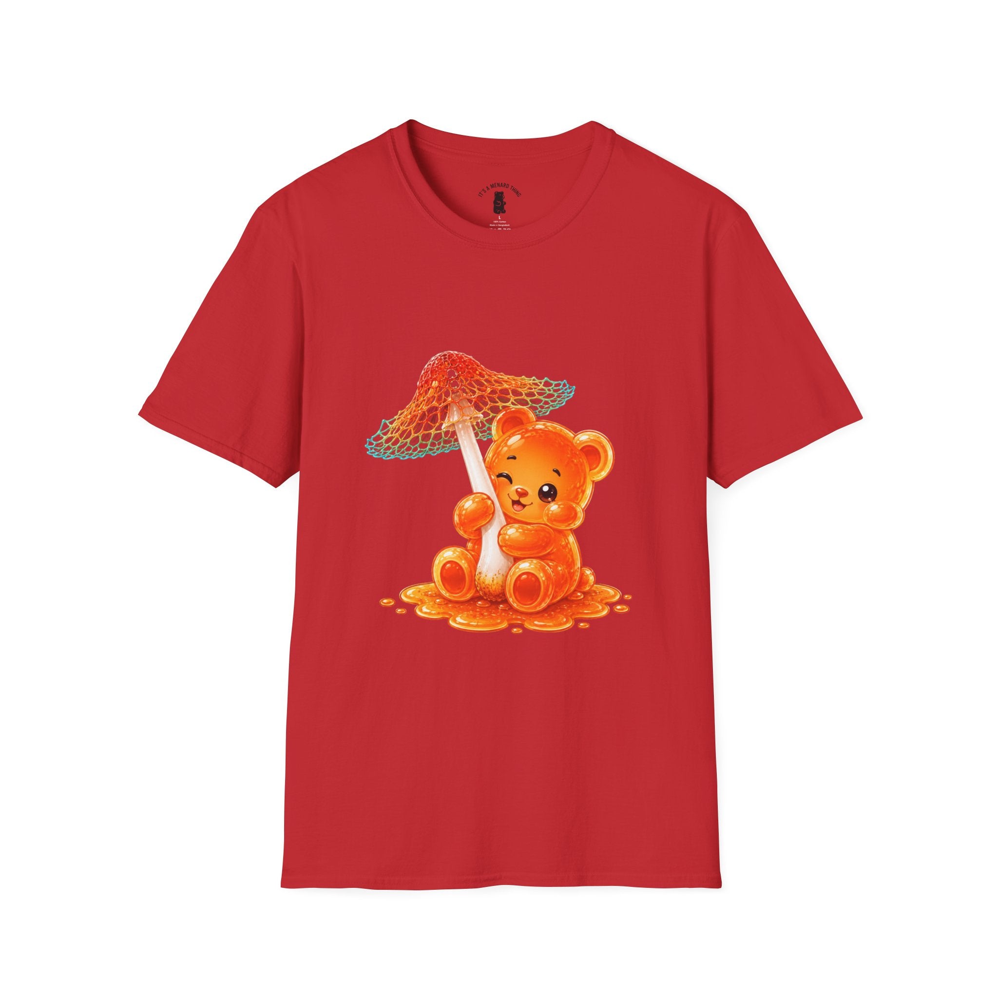 Rare Orange and Green Mushroom, Oozy Bear Gummy Friend Special- Graphic Shirt