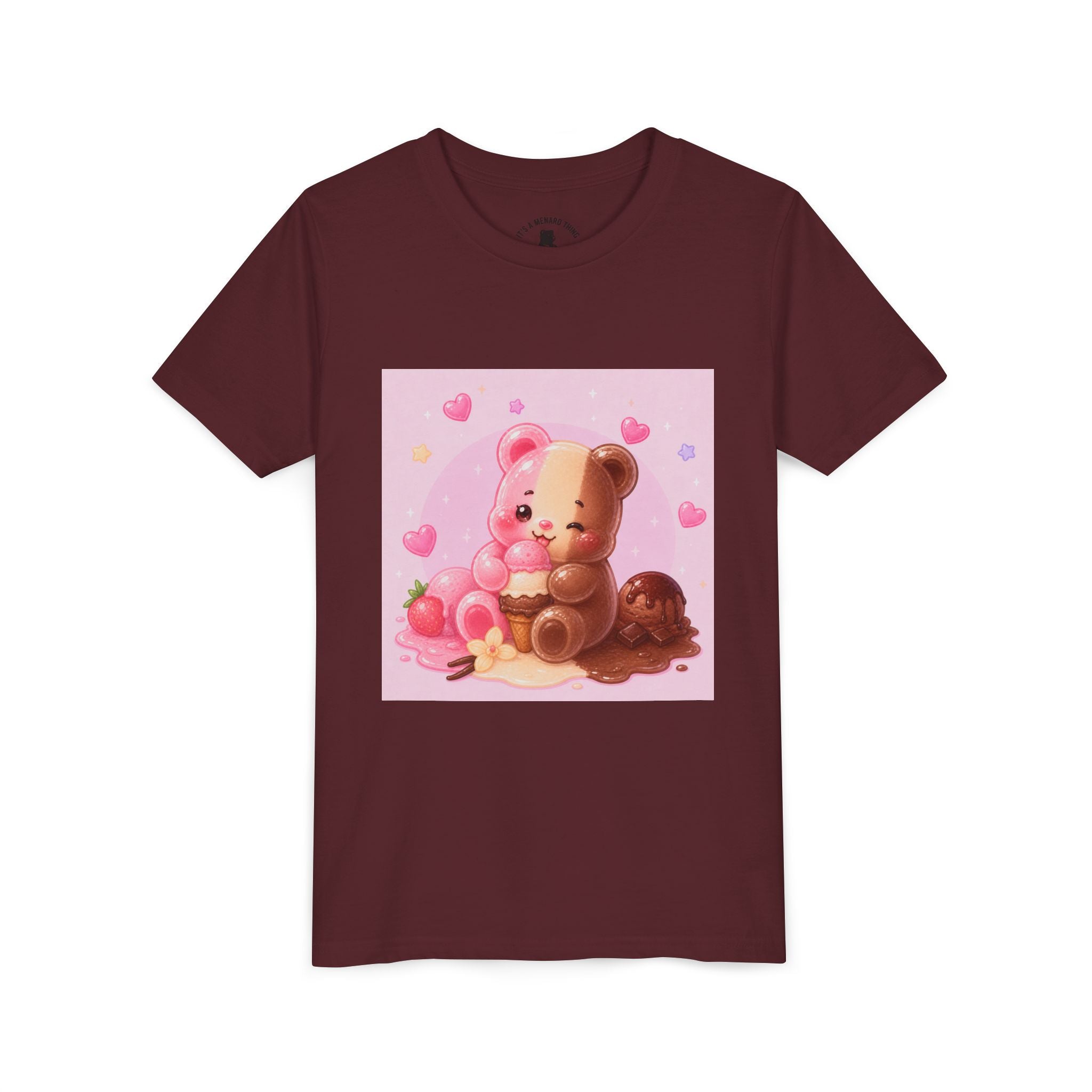 Neapolitan Iced Gooey Gummy Bear Tee – Sweet Youth Shirt