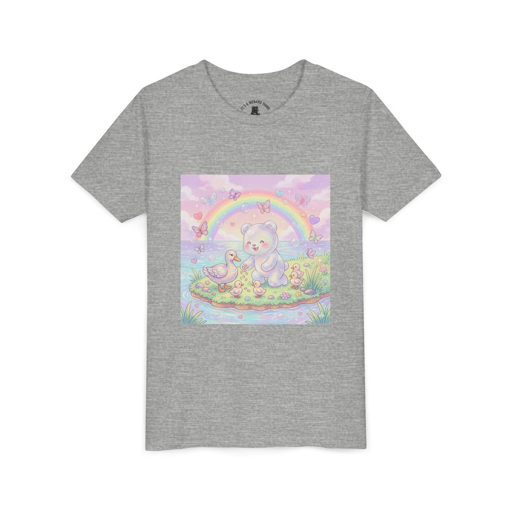 Duck Feeding, Gooey Gummy Friend- Graphic T-Shirt