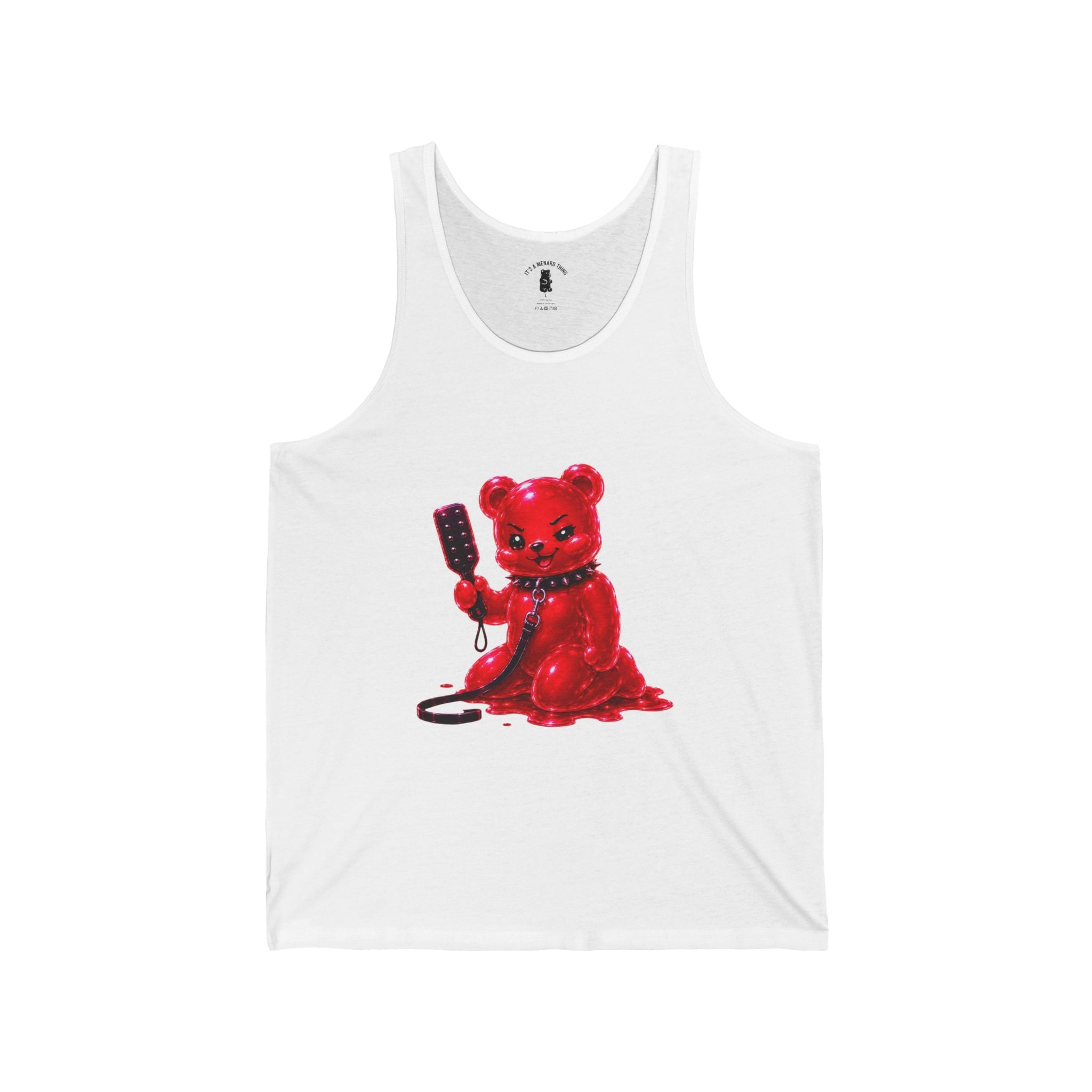Red Oozy Bear Special Addition, Very Naughty- Graphic Tank Top (Adults Only!)