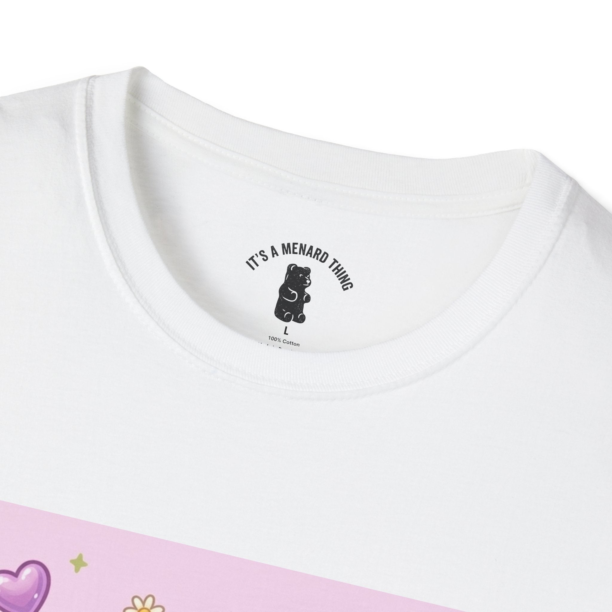 Cute Honey Herbal Tea Gooey Gummy Bear — Kawaii Graphic T-Shirt