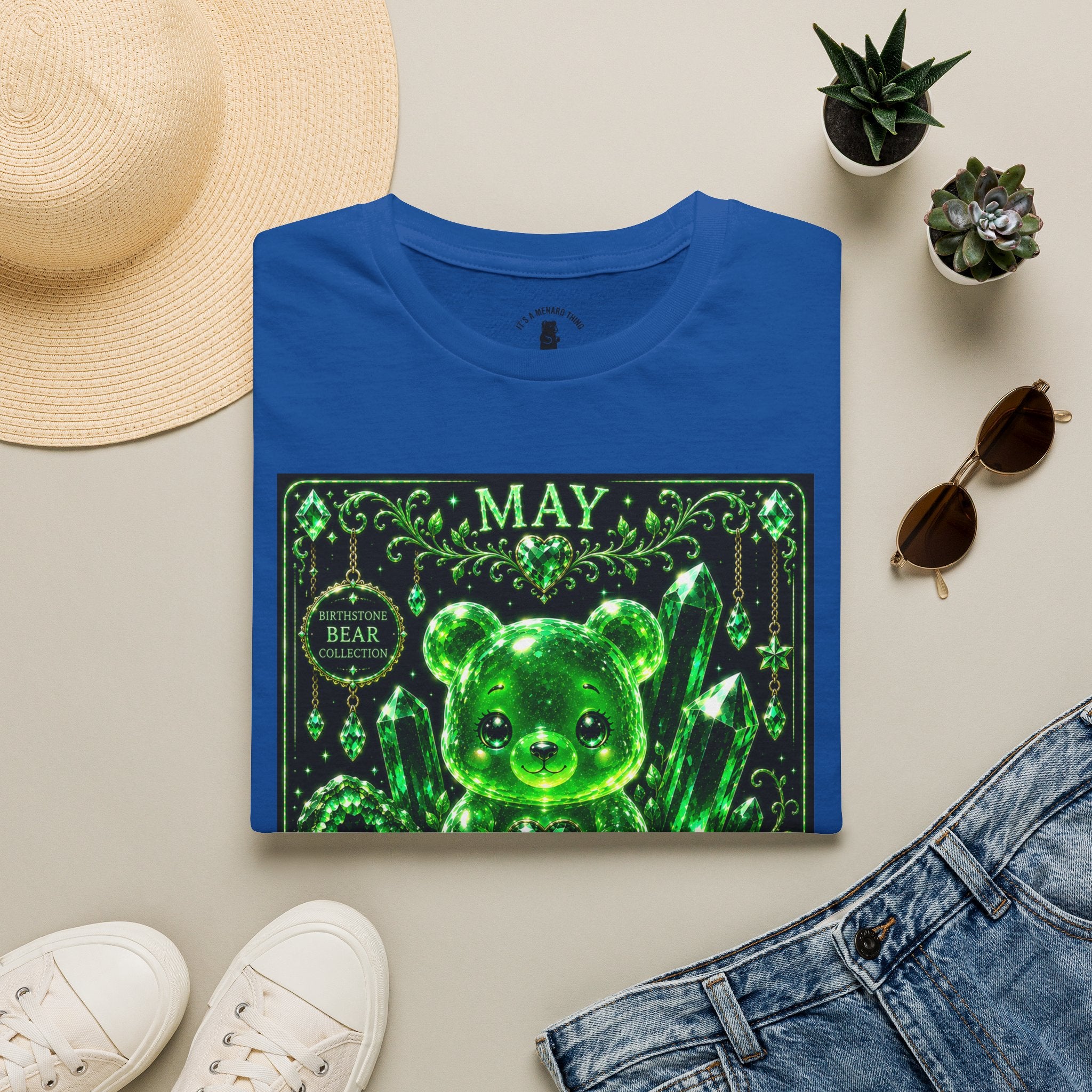May, Emerald Birthstone Oozy Bear Gummy Special Addition- Graphic Shirt
