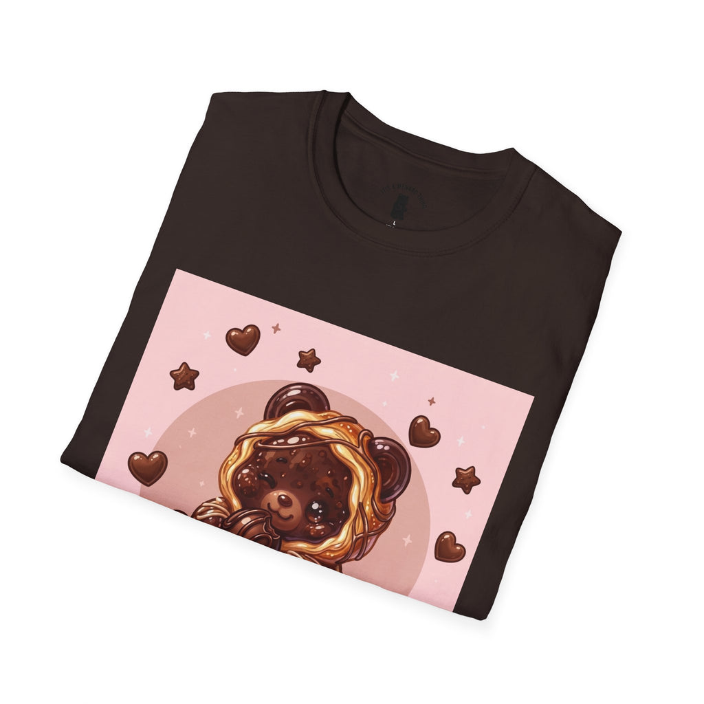 Chocolate Danish Gooey Gummy Bear — Cute  Graphic T-Shirt