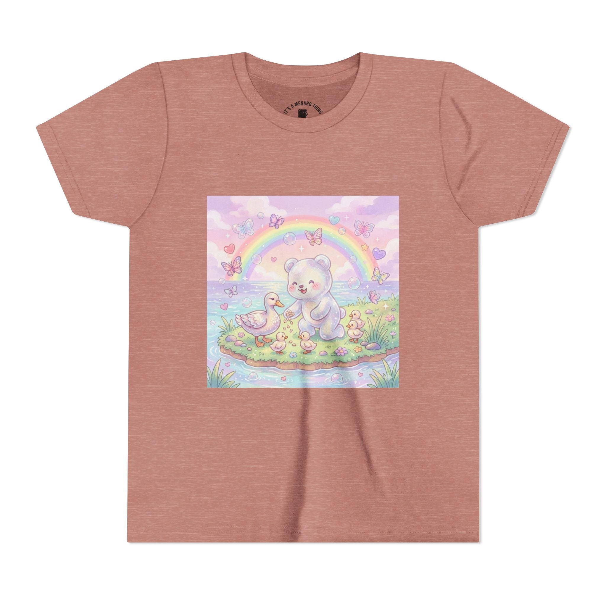 Duck Feeding, Gooey Gummy Friend- Graphic T-Shirt