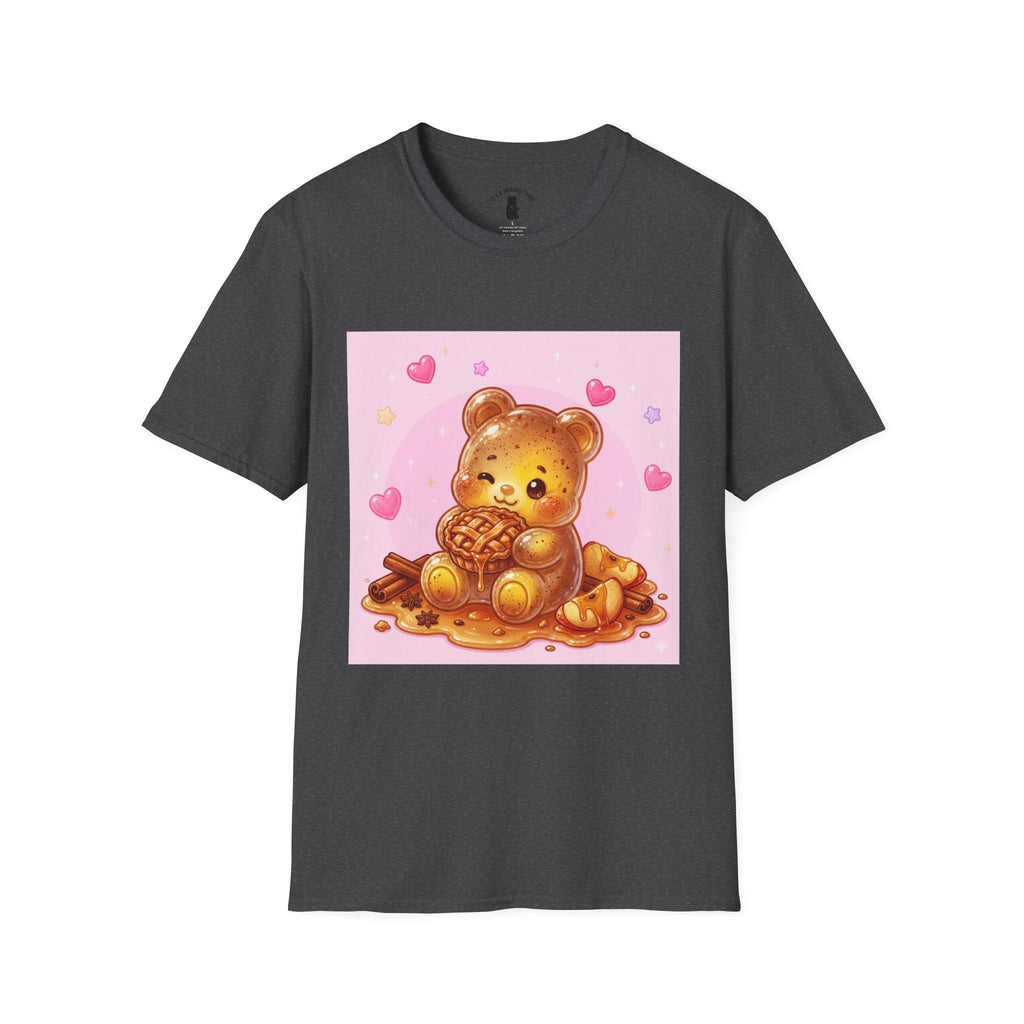 Warm Fresh Apple Cinnamon Pie Gooey Gummy Bear- Graphic T-Shirt