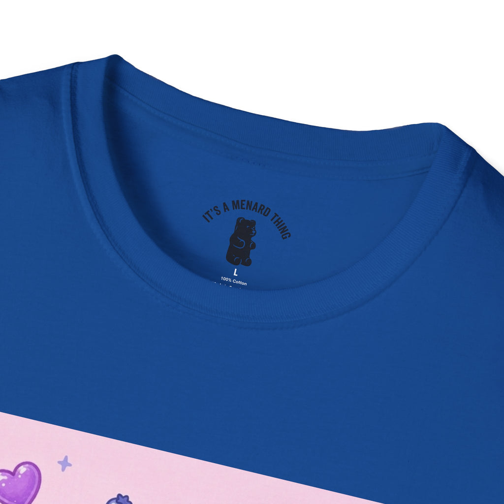 Blueberry Danish Gooey Gummy Bear— Cozy Cute Design