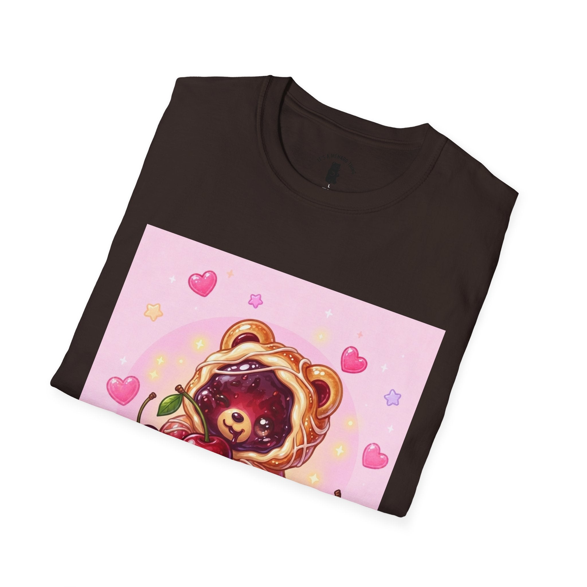 Cherry ripe Danish Gooey Gummy Bear— Kawaii Graphic Tee