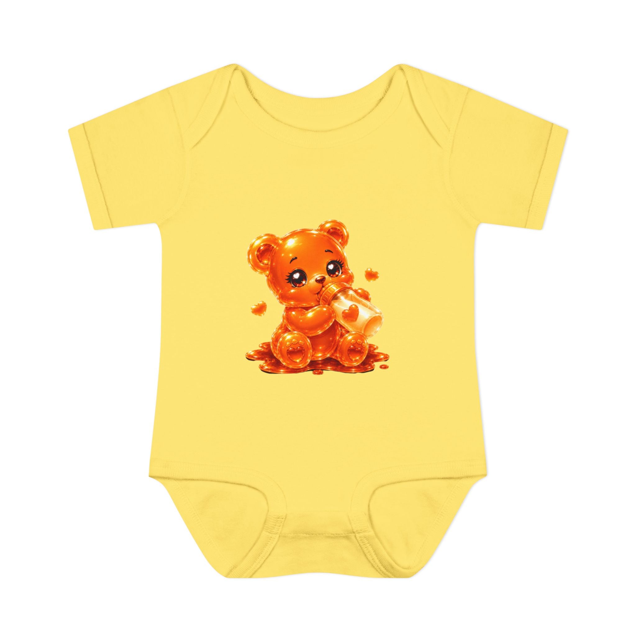 Snack Time, Oozy Baby Gummy Bear Cutie Special Addition- Graphic Onesie