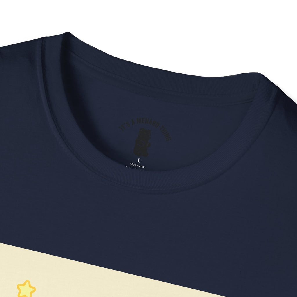 "Good Vibes Only" Yellow Gooey Gummy Bear- Cute Graphic Tee