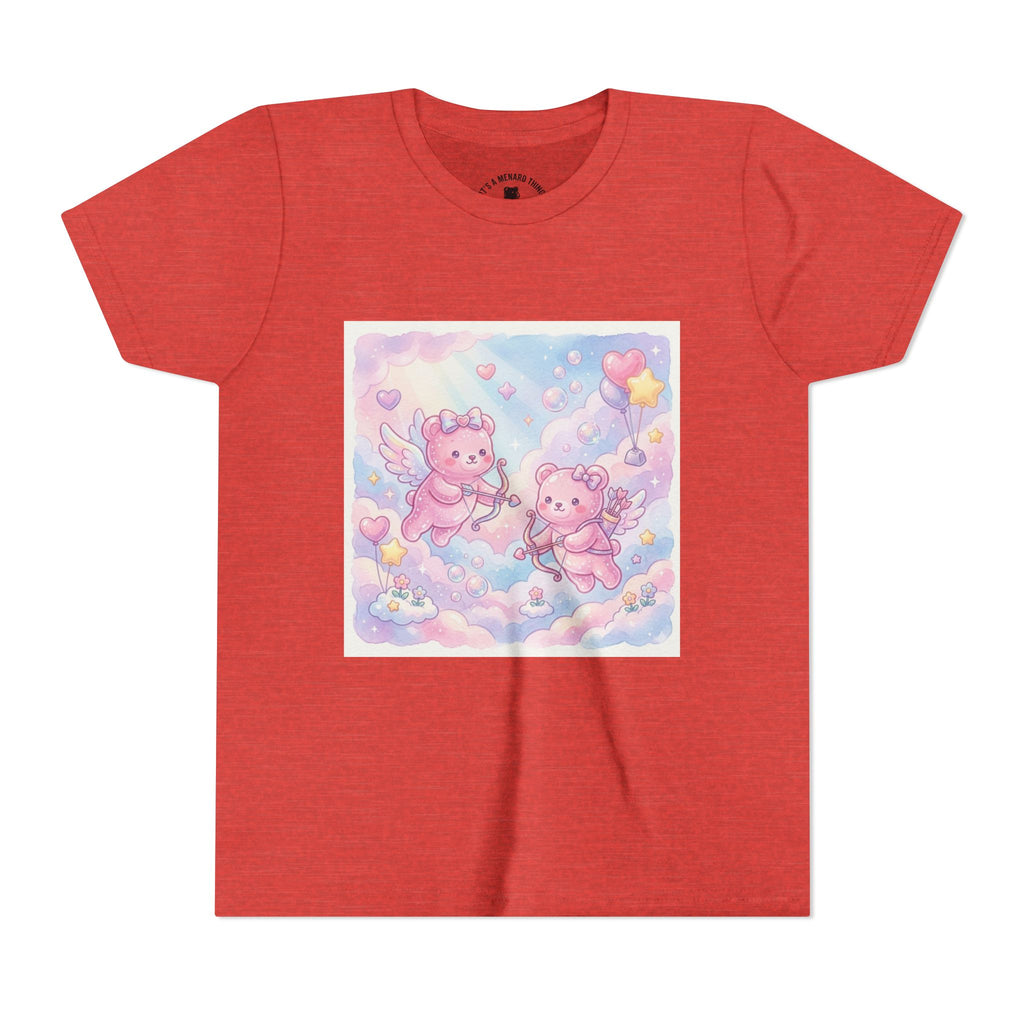 Cherub Angels Gooey Gummy Bear Friends- Hearts Pastel Cloud Graphic