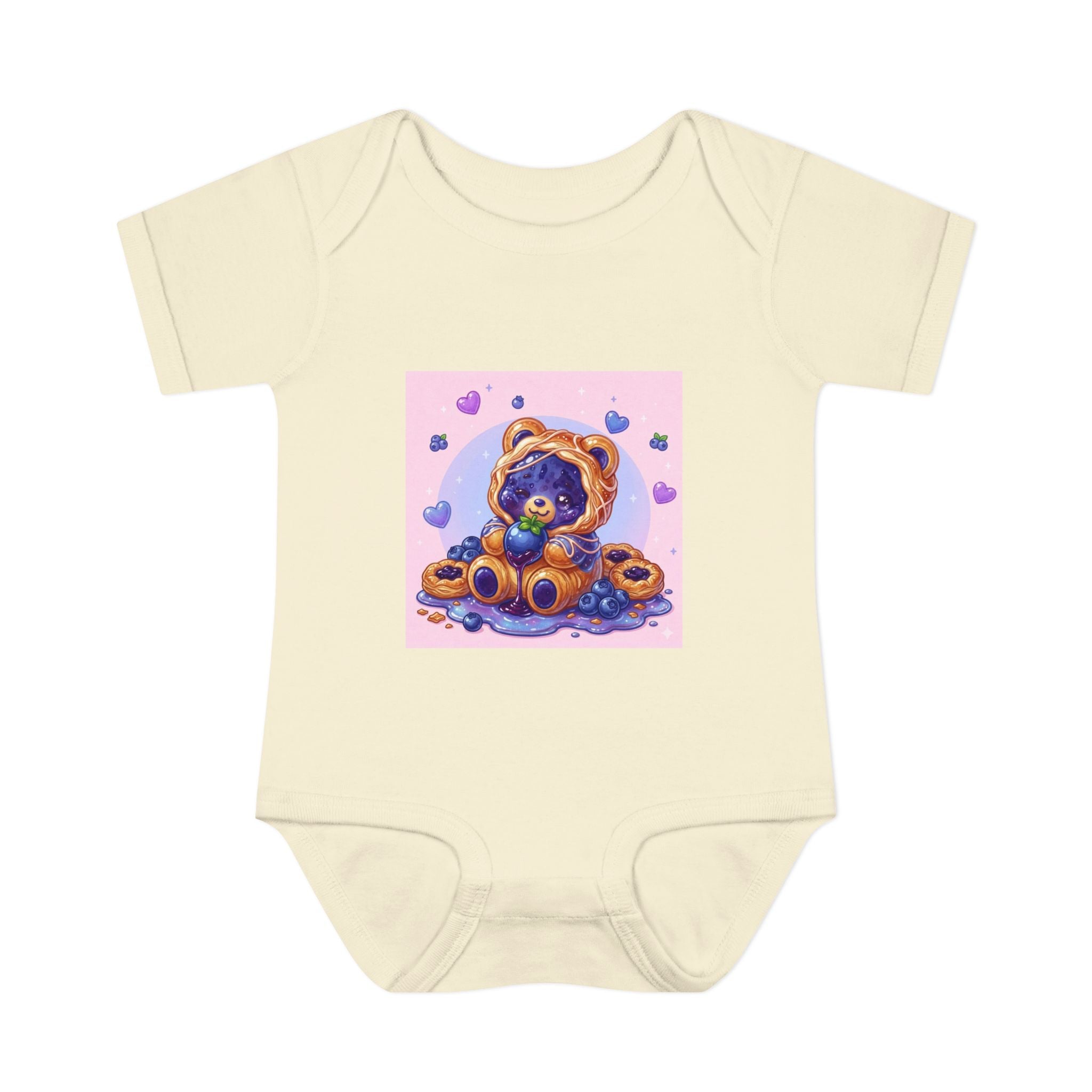 Blueberry Danish, Puff Pastry PJ Gooey Gummy Bear Suit