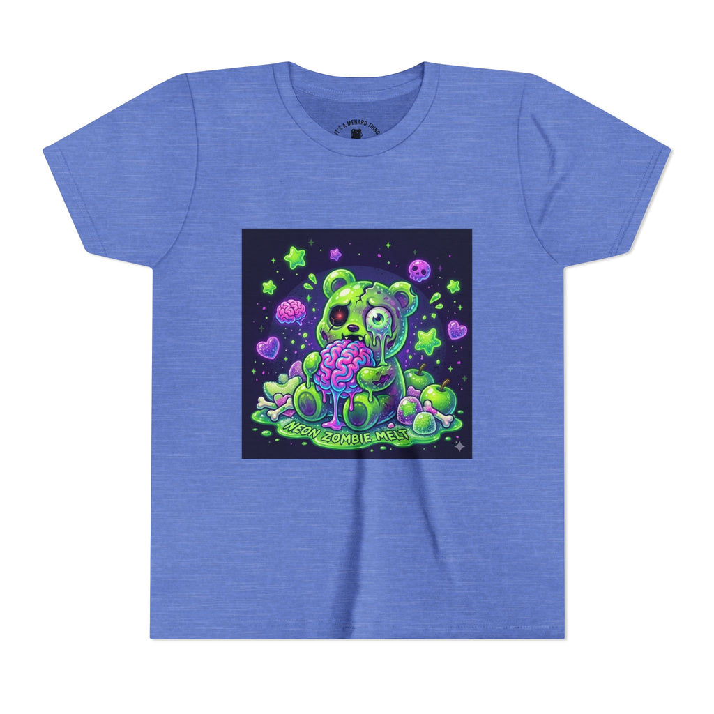 Neon Zombie Gooey Gummy Bear Graphic Tee