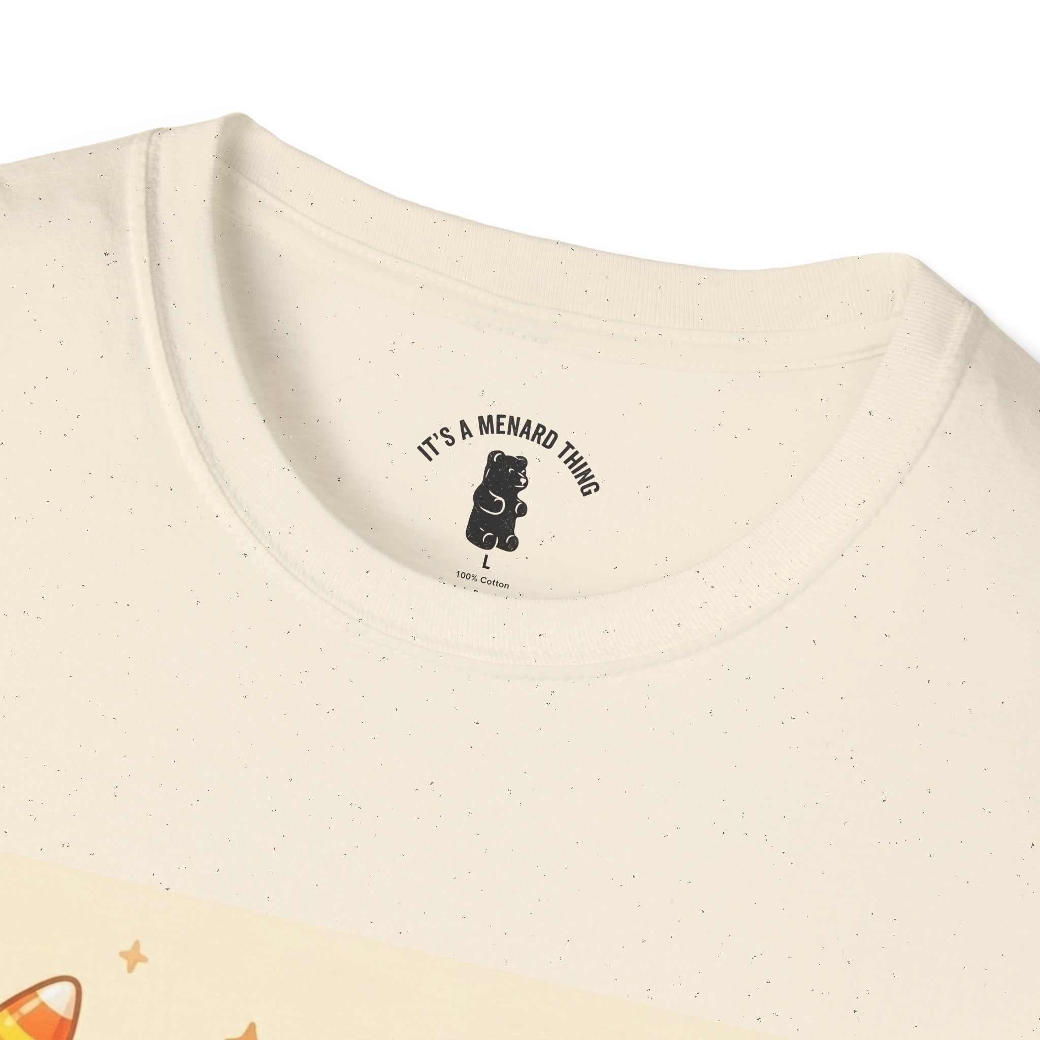 Cute Candy Corn Gooey Gummy Bear — Kawaii Graphic T-Shirt