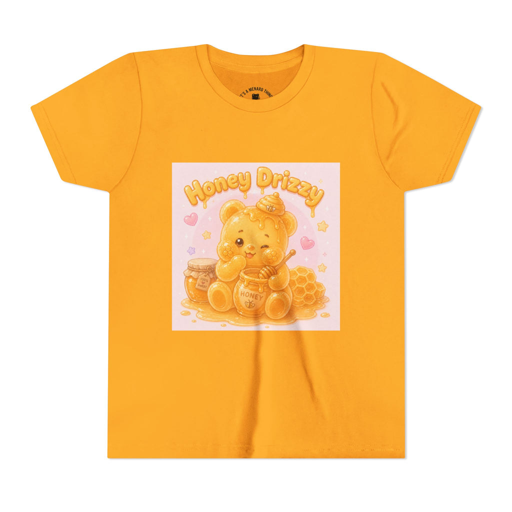 Honey Drizzy Cute Gooey Gummy Bear Short Sleeve Shirt
