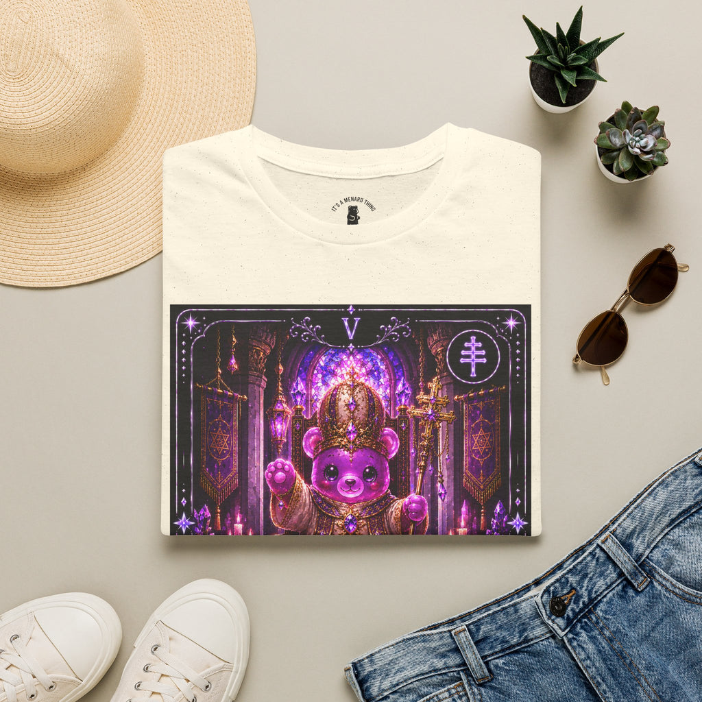 The Hierophant Tarot Mystic Oozy Bear Friend Special Addition- Graphic Shirt