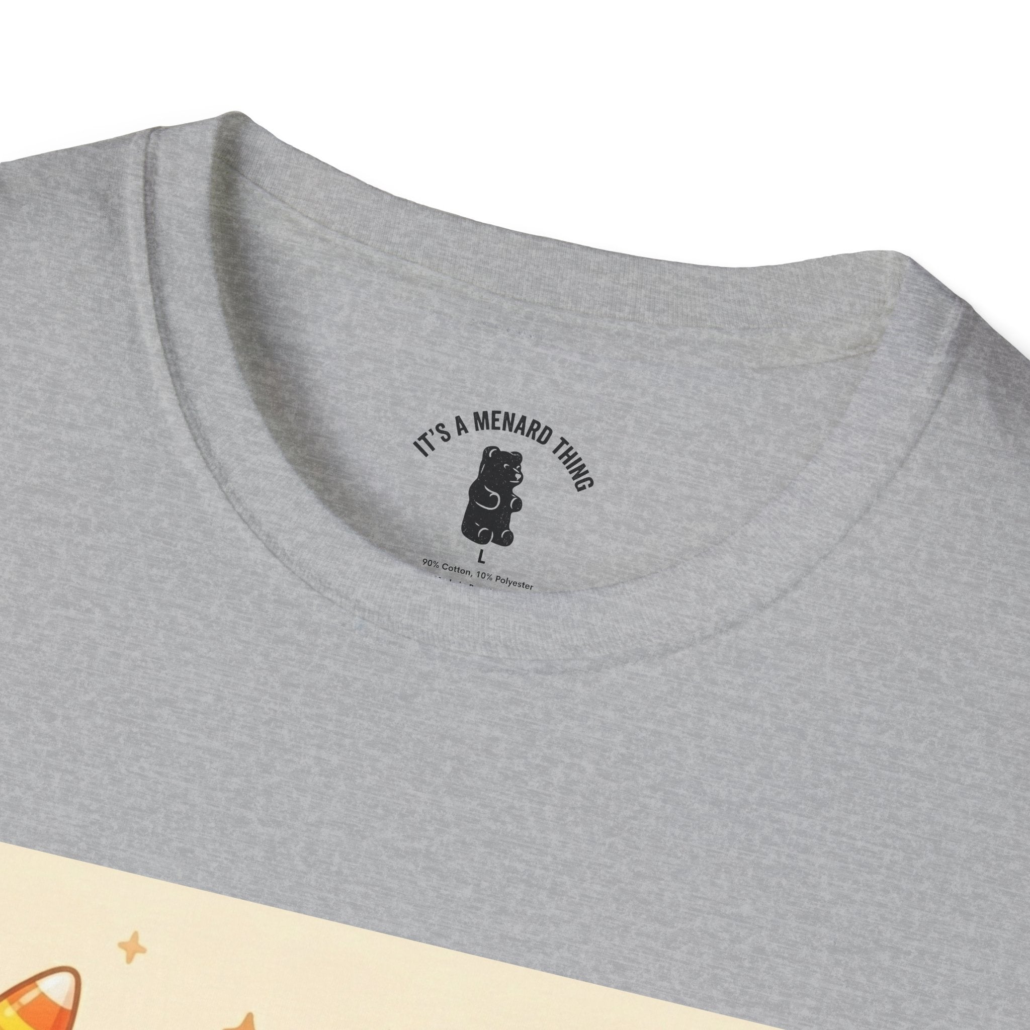 Cute Candy Corn Gooey Gummy Bear — Kawaii Graphic T-Shirt