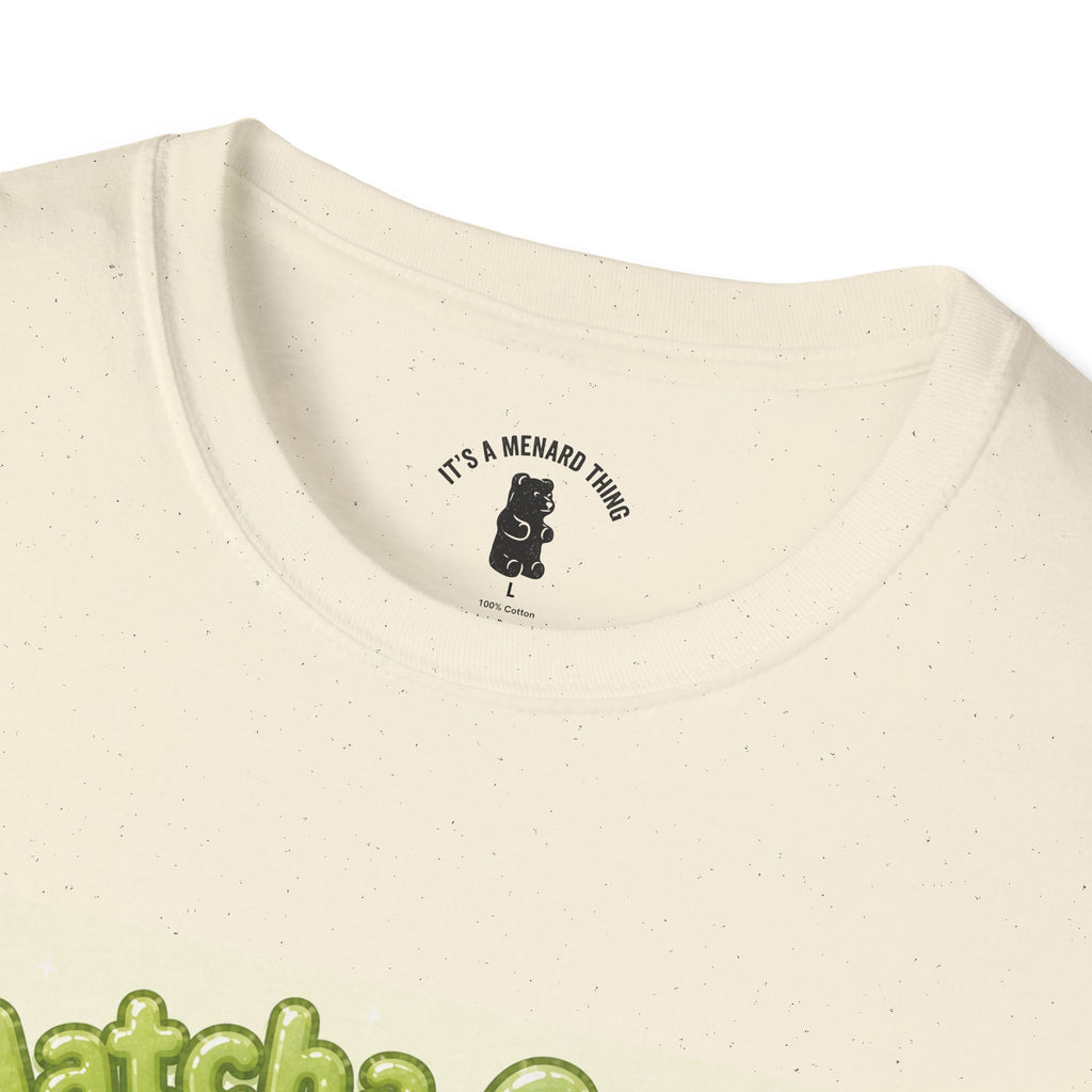 Matcha Cream Gooey Gummy Bear — Cute Green Tea Kawaii Graphic Tee