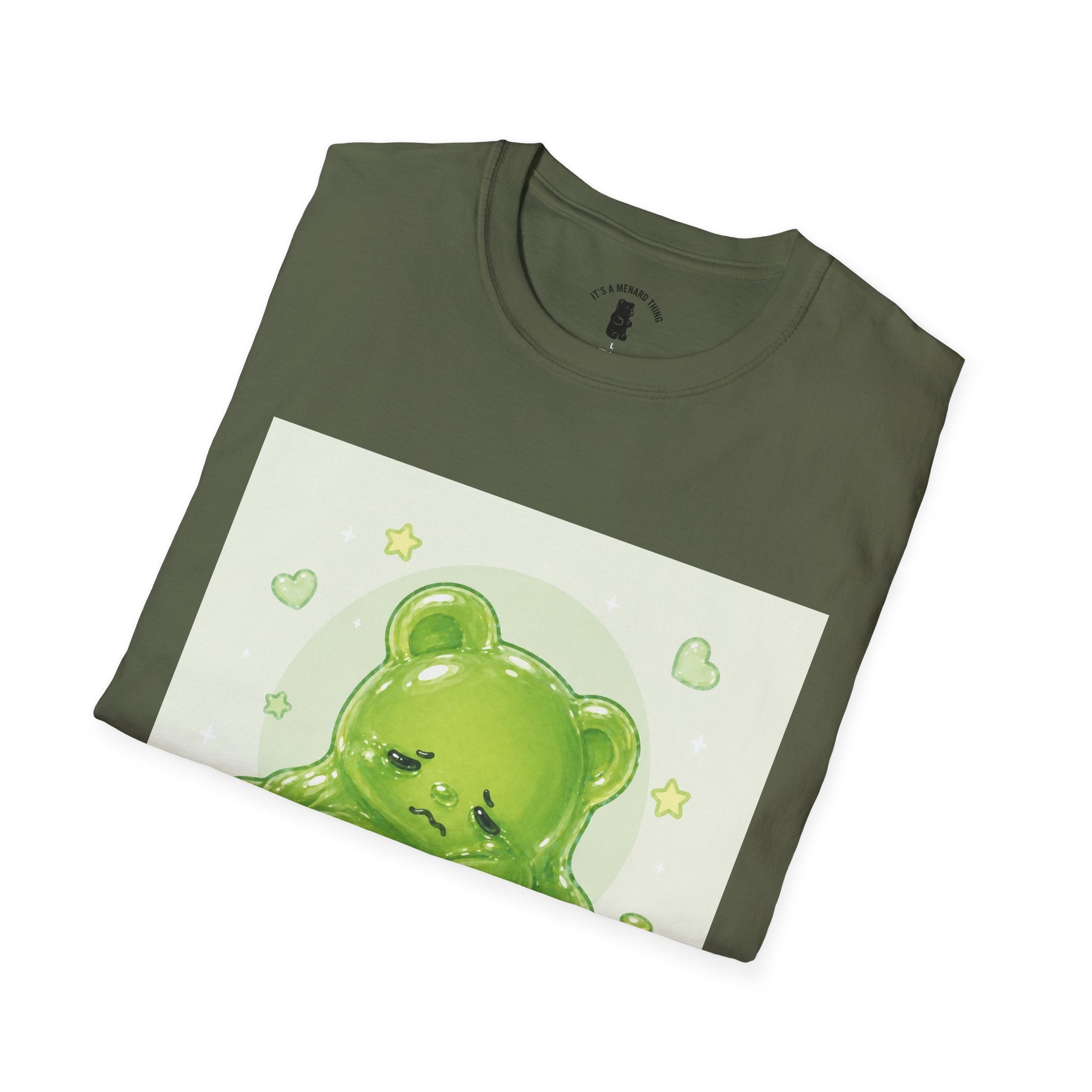 "I Tried." Green Gooey Gummy Bear- Graphic Tee