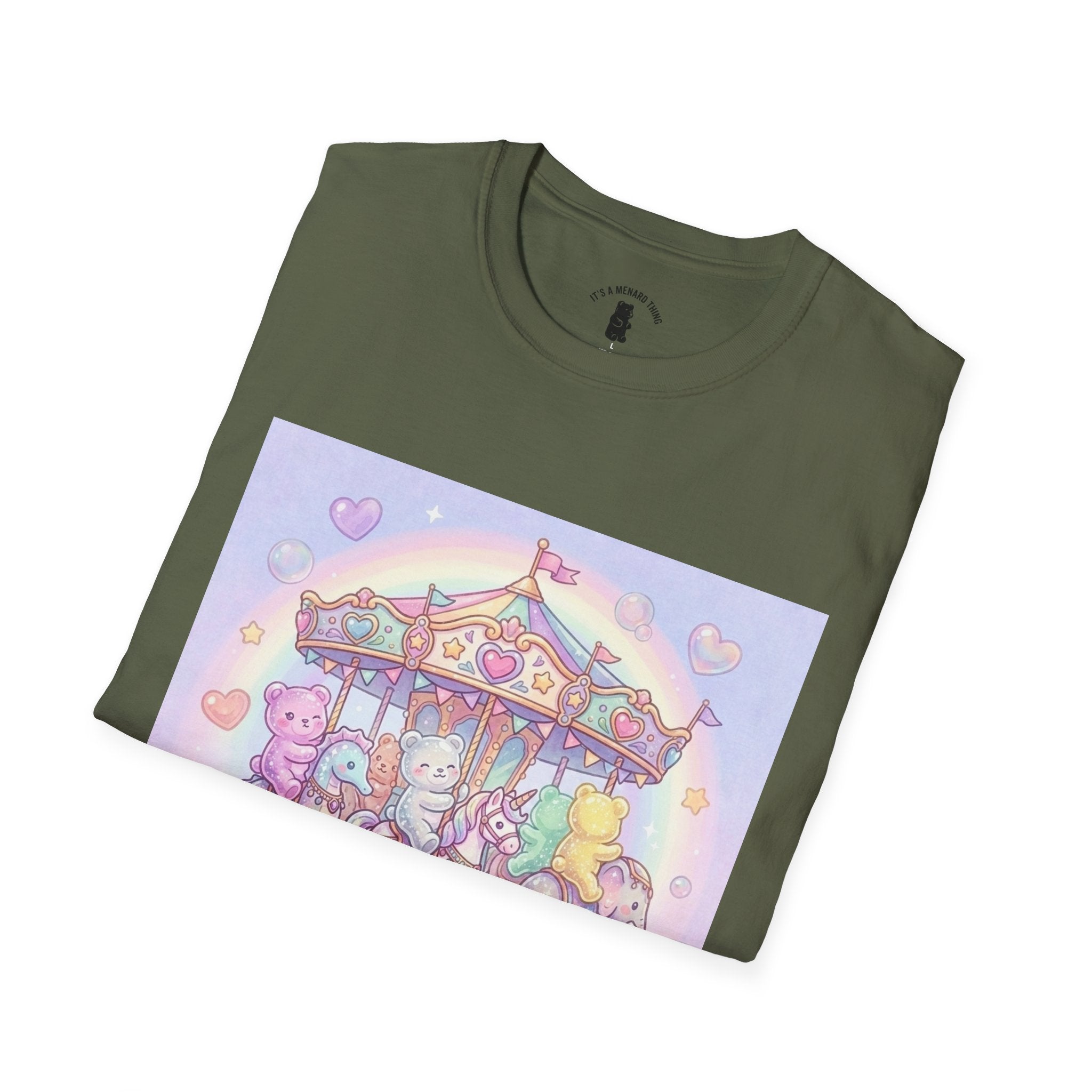 Riding the Fair Carousel, Gooey Gummy Friends — Cute Fairground Design