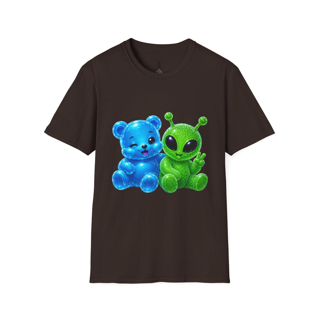 We Come in Peace, Oozy Bear & Alien Special Addition- Graphic Shirt