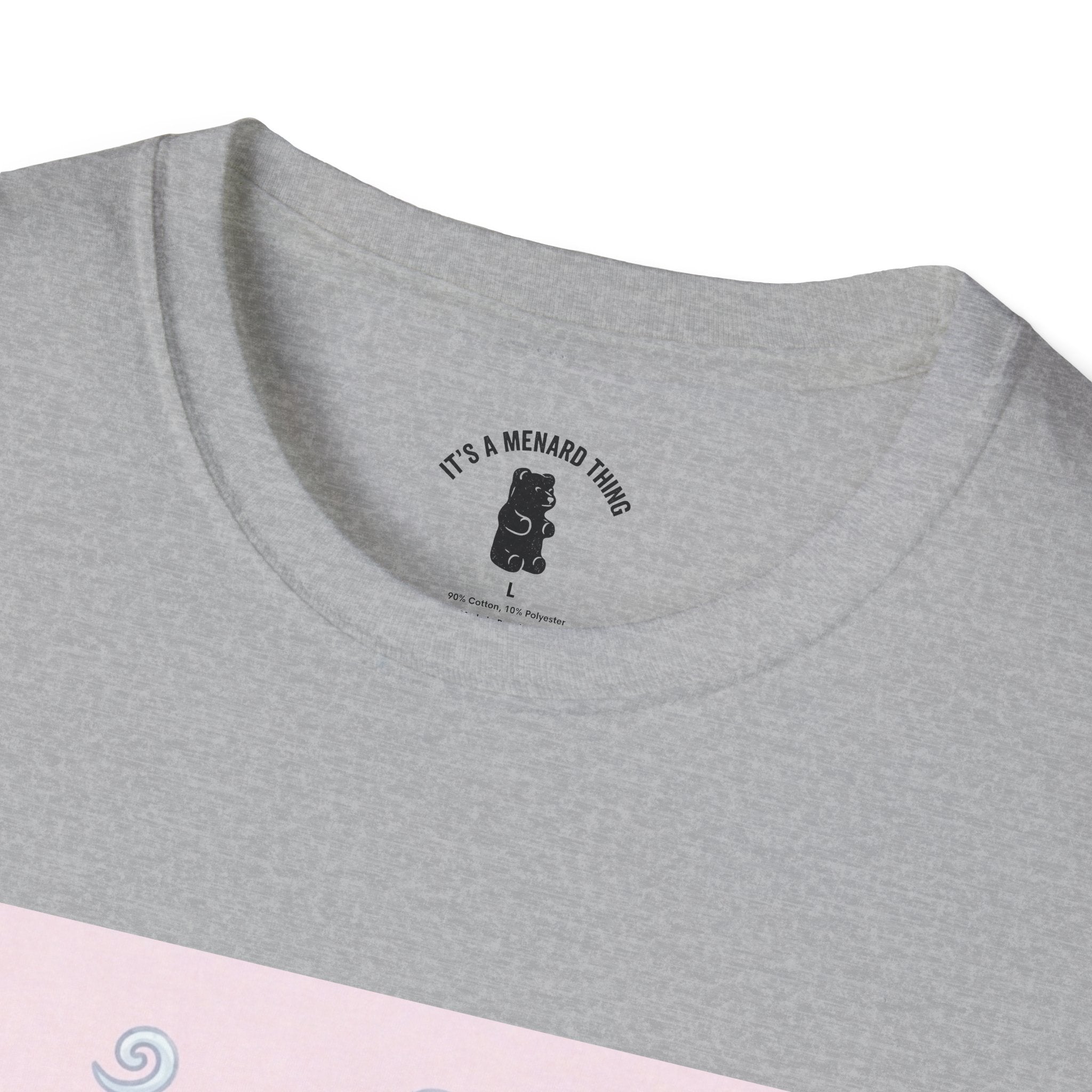 Elemental, Air White Gooey Gummy Bear — Pastel Graphic Tee