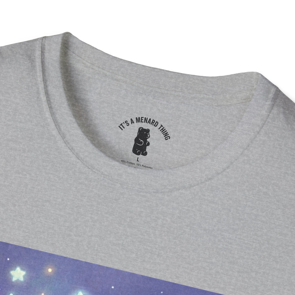 Burning Bright Sun, Yellow Crystal Gooey Gummy — Kawaii Graphic T-Shirt