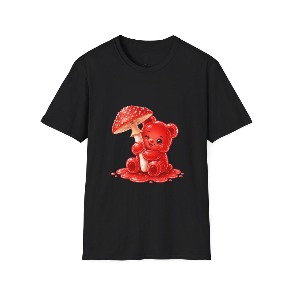 The Fly Agaric Fungi Special, Red Oozy Bear Gummy Friend- Graphic Shirt