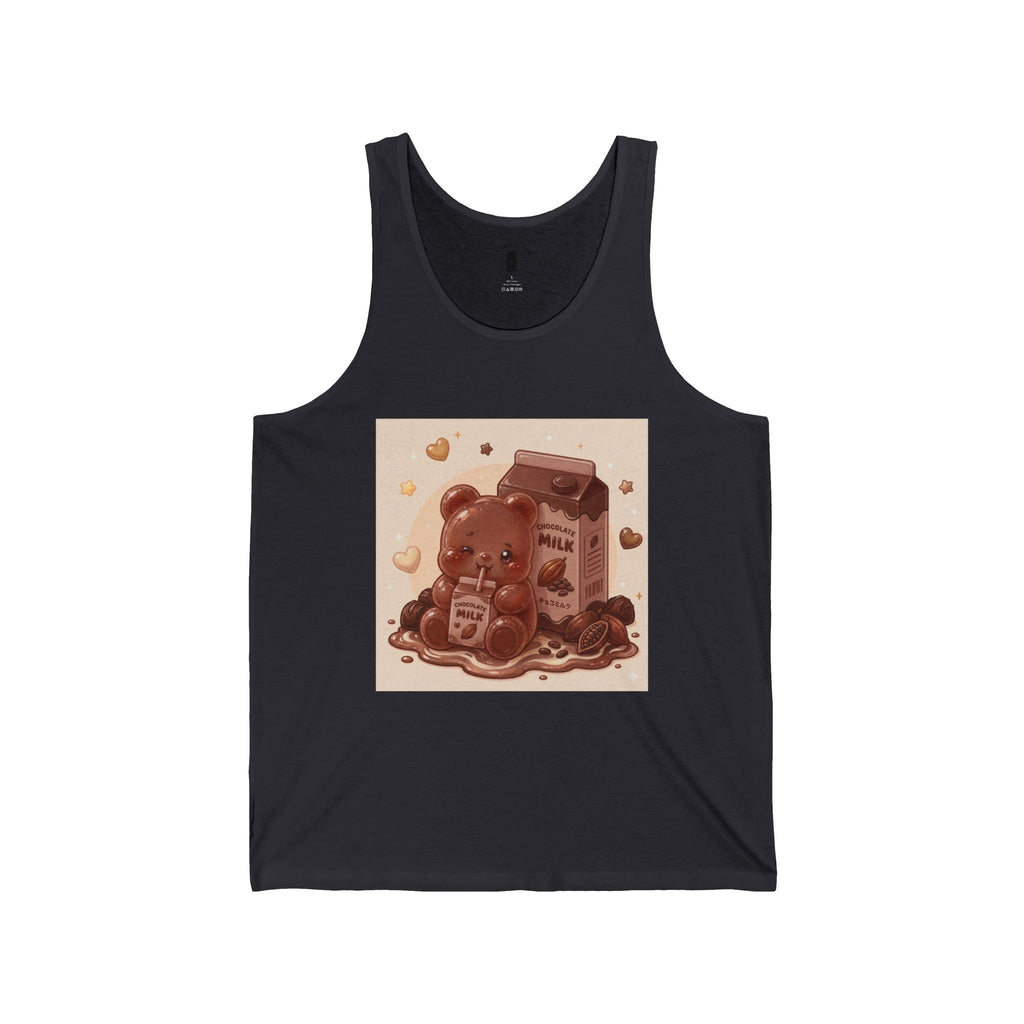 Chocolate Milk & Coco Beans Gooey Gummy Bear — Cute Graphic Tank