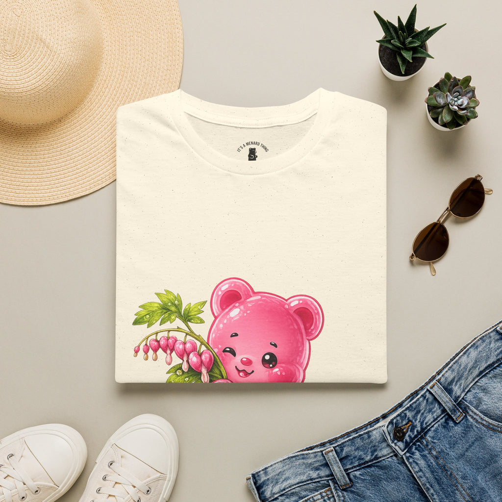Praising Bleeding Hearts, Pink Oozy Bear Gummy Special- Graphic Shirt