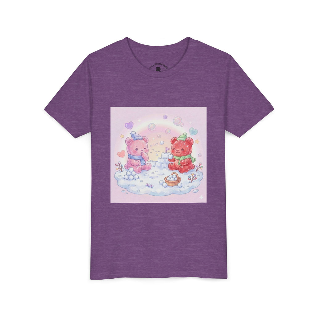 Duo Gooey Gummy Bear Snowball game T-Shirt