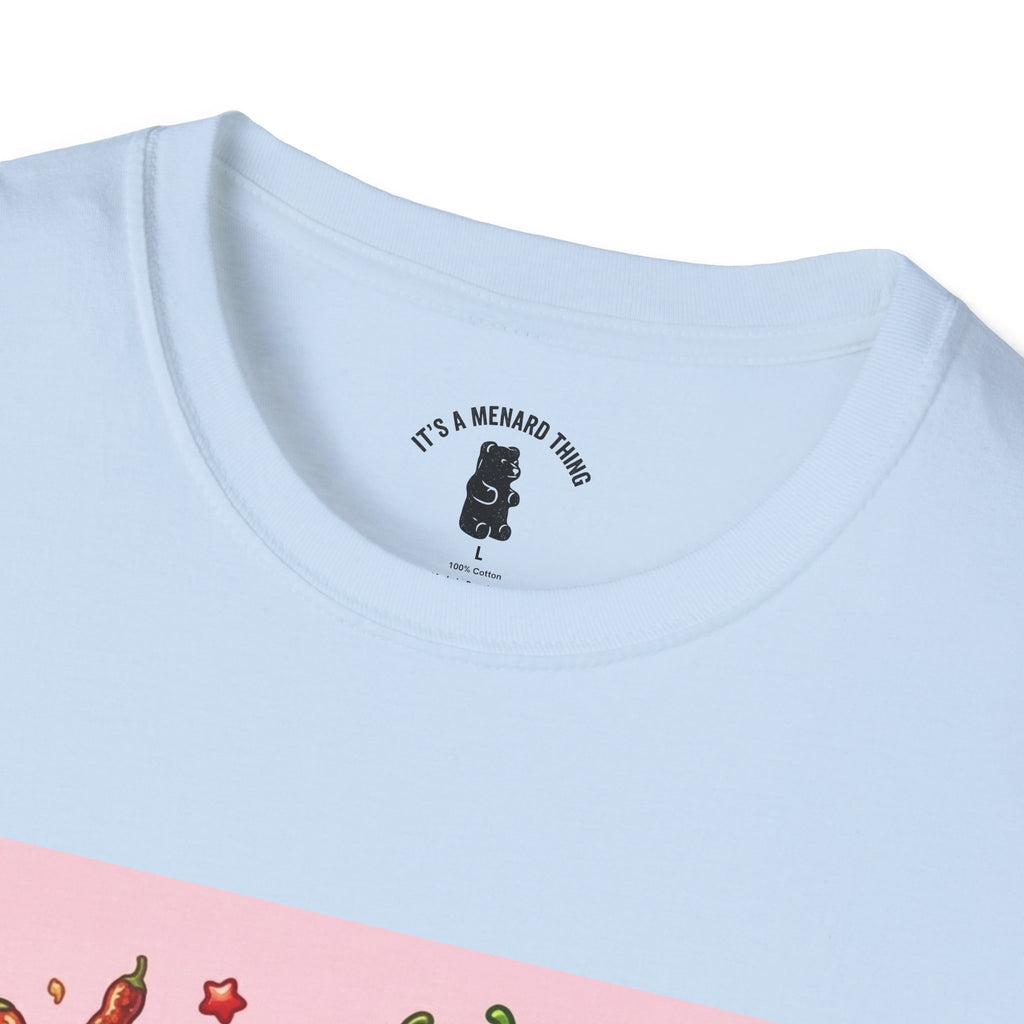 Adorable sweet Chili Lime, Exotic Gooey Gummy Bear— Kawaii Graphic T-Shirt
