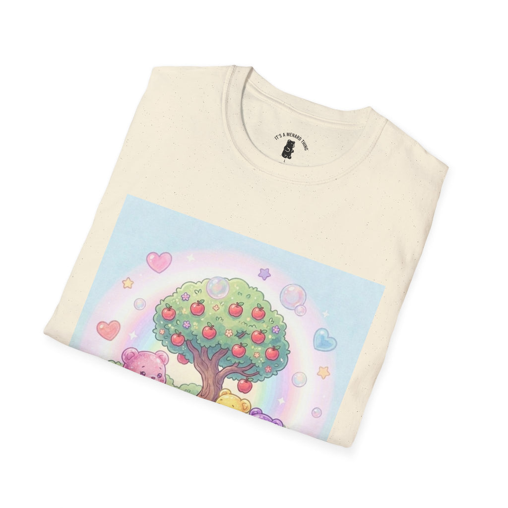 Story time with Friends, Gooey Gummy Bears— Kawaii Graphic T-Shirt