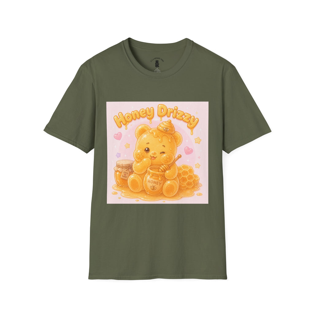 "Honey Drizzy" Yellow Gooey Gummy Bear — Cute Graphic Tee